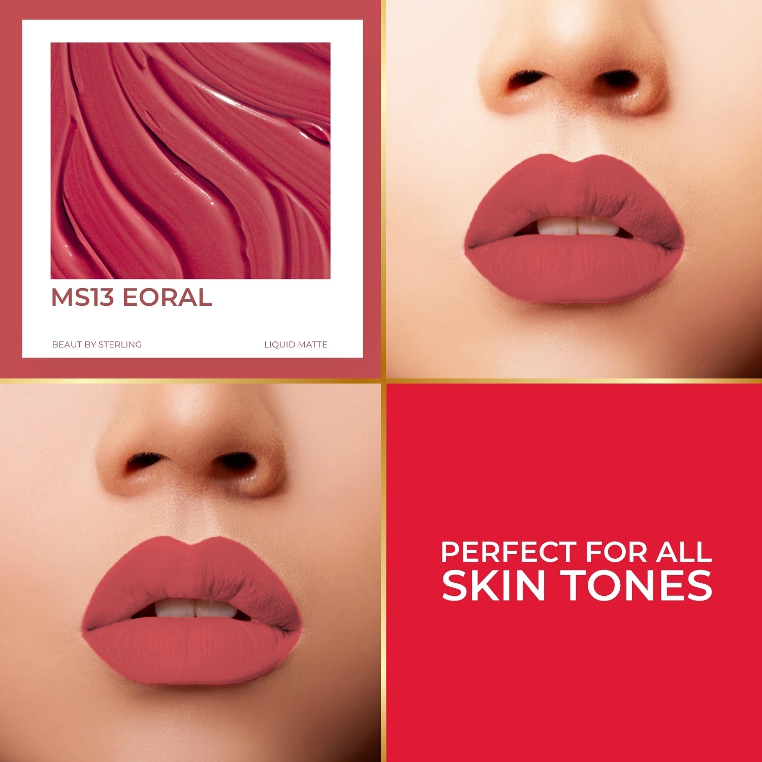 Super Lustrous Intense Matte Liquid Lip Color, 12HR Long Stay, Smudge-Proof & Transfer-Proof (5ml)