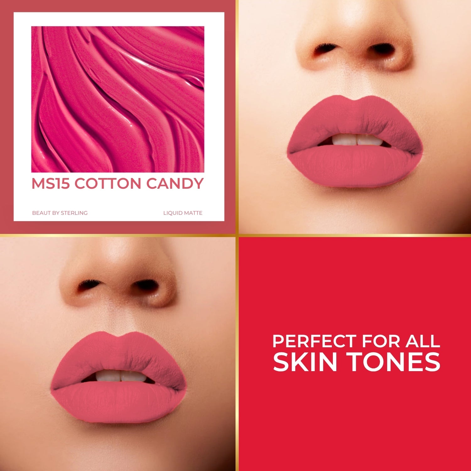 Super Lustrous Intense Matte Liquid Lip Color, 12HR Long Stay, Smudge-Proof & Transfer-Proof (5ml)