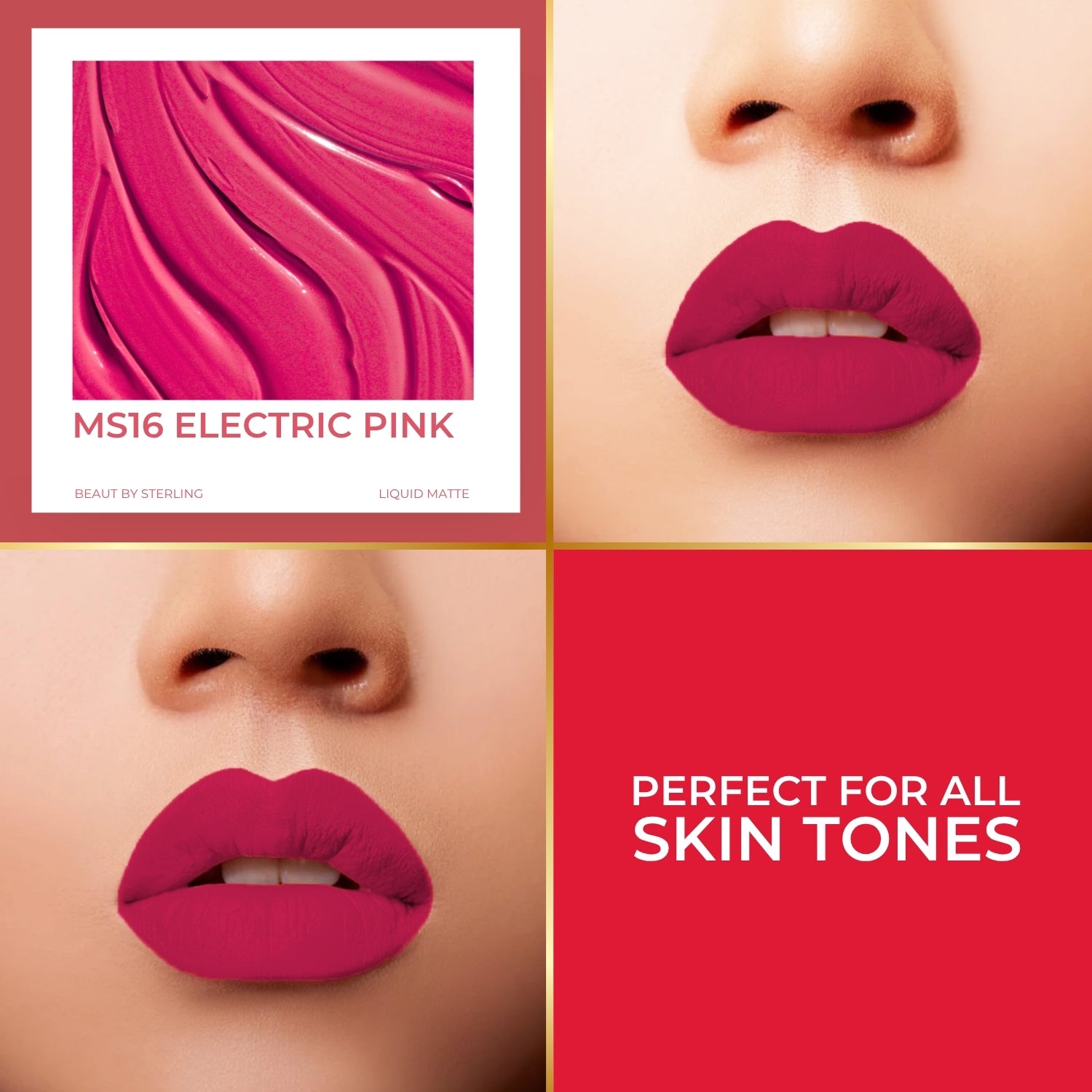 Super Lustrous Intense Matte Liquid Lip Color, 12HR Long Stay, Smudge-Proof & Transfer-Proof (5ml)