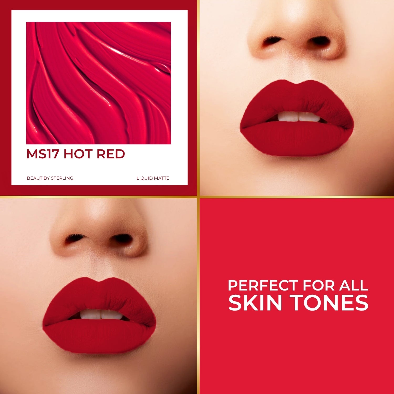 Super Lustrous Intense Matte Liquid Lip Color, 12HR Long Stay, Smudge-Proof & Transfer-Proof (5ml)