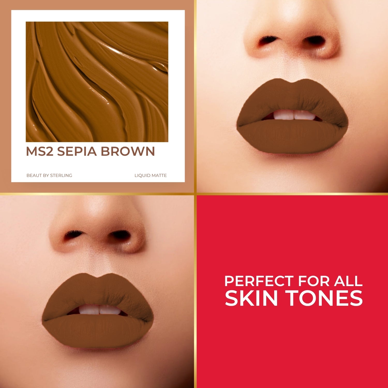 Super Lustrous Intense Matte Liquid Lip Color, 12HR Long Stay, Smudge-Proof & Transfer-Proof (5ml)