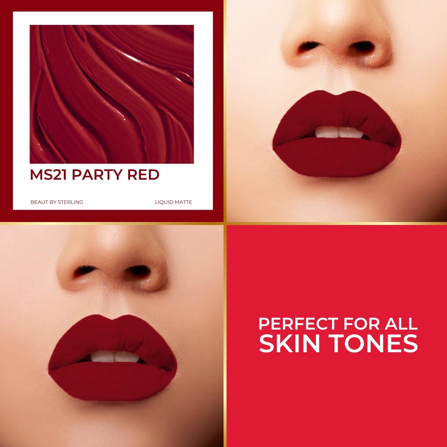 Super Lustrous Intense Matte Liquid Lip Color, 12HR Long Stay, Smudge-Proof & Transfer-Proof (5ml)