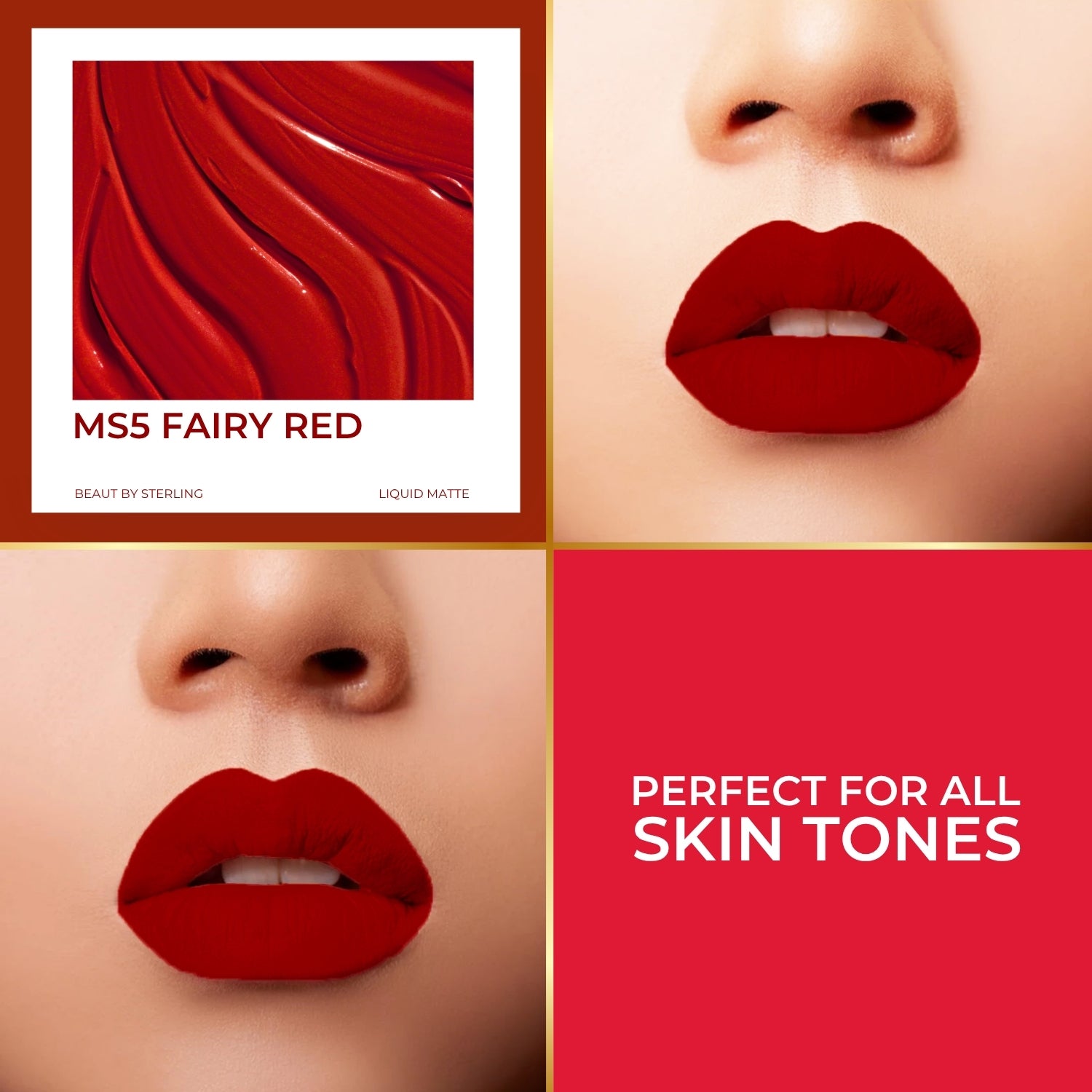 Super Lustrous Intense Matte Liquid Lip Color, 12HR Long Stay, Smudge-Proof & Transfer-Proof (5ml)