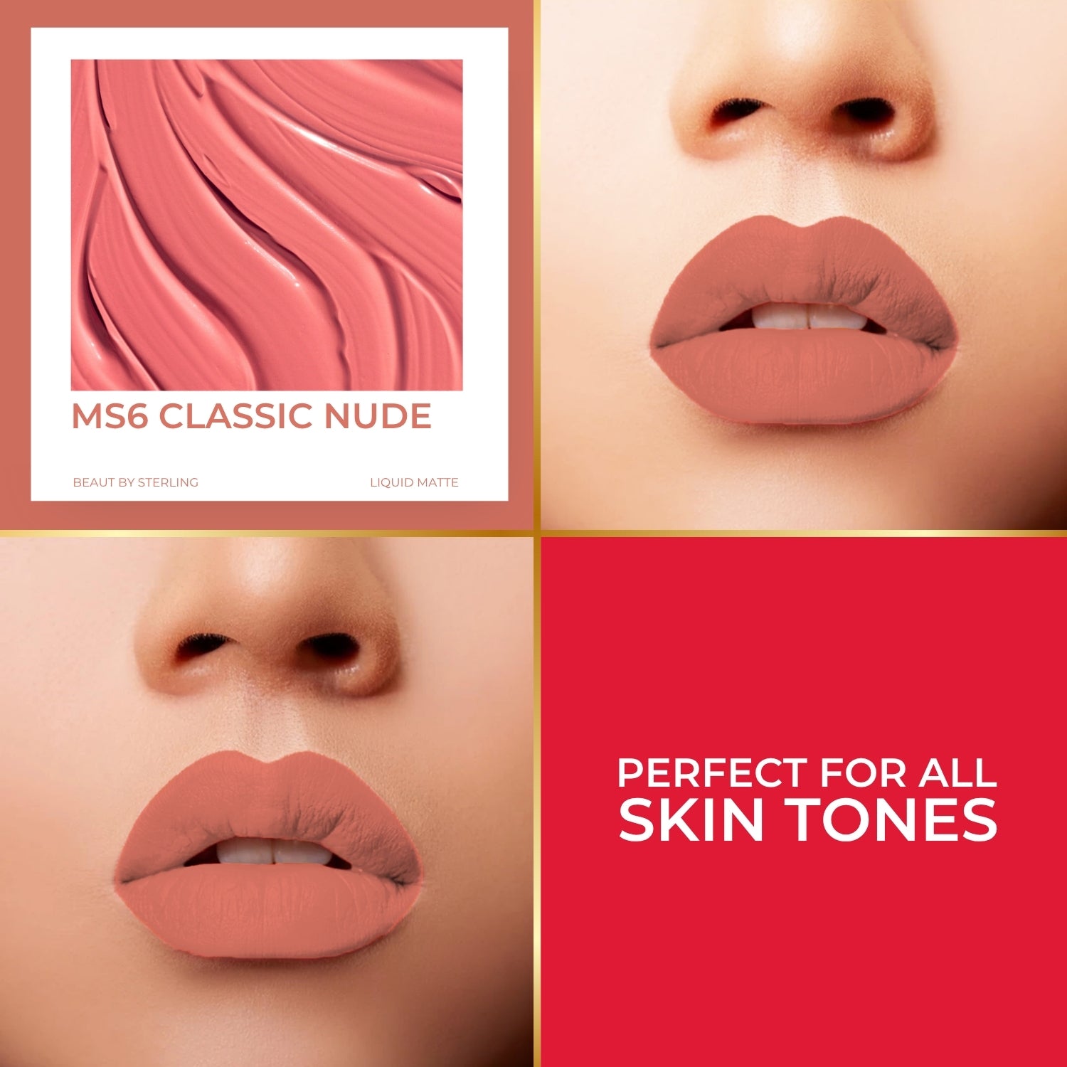 Super Lustrous Intense Matte Liquid Lip Color, 12HR Long Stay, Smudge-Proof & Transfer-Proof (5ml)