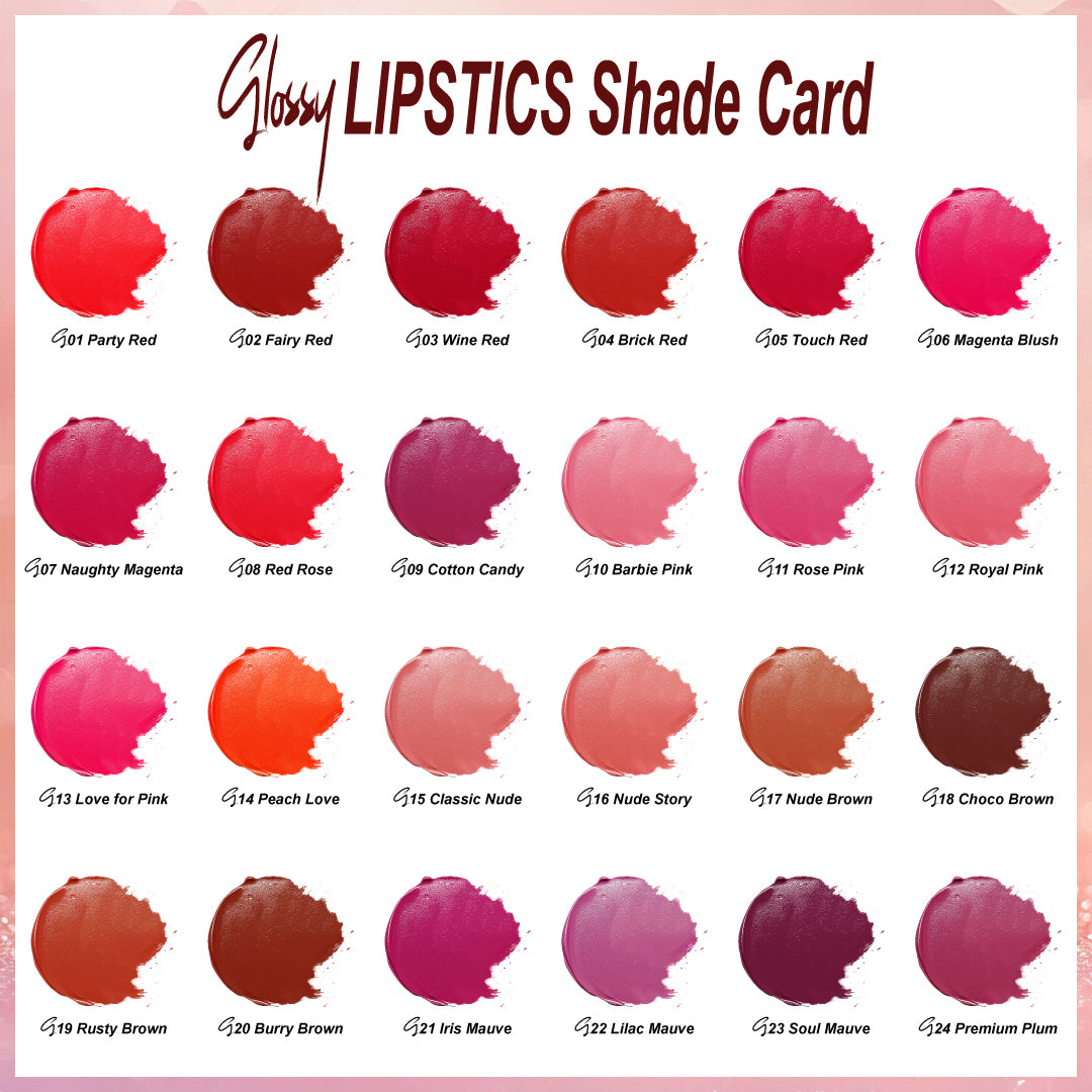 The Gloss & Glam Duo | Get a Lip gloss and a Lipstick of any Shade any type to match your vibe