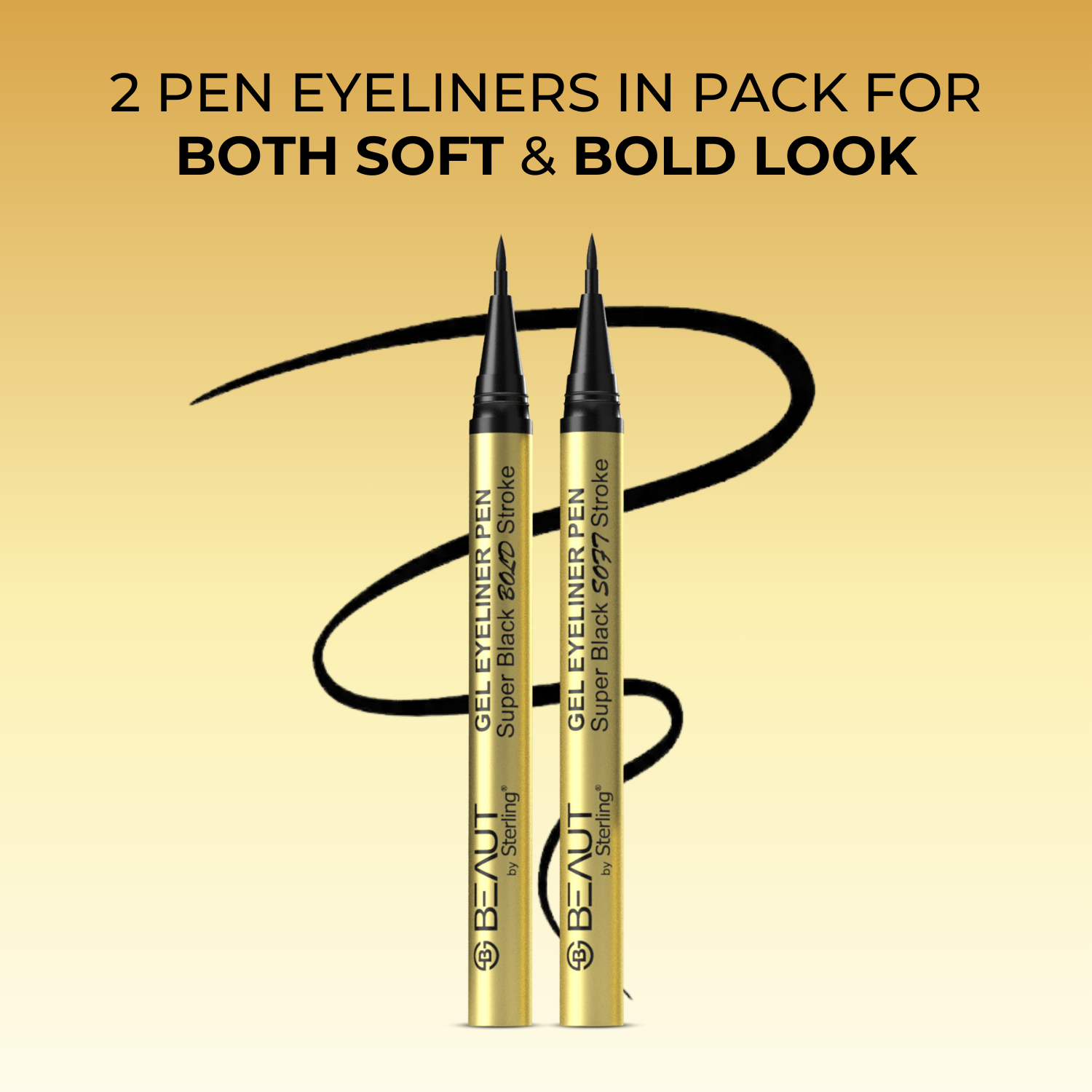 Office Secret Santa Pack – 3-in-1 Makeup Set: Intense Matte Lip Color 12HR + Liquid Matte Eyeliner 24HR + Semi-Matte Gel Eyeliner Pen, Smudge-Proof & Waterproof