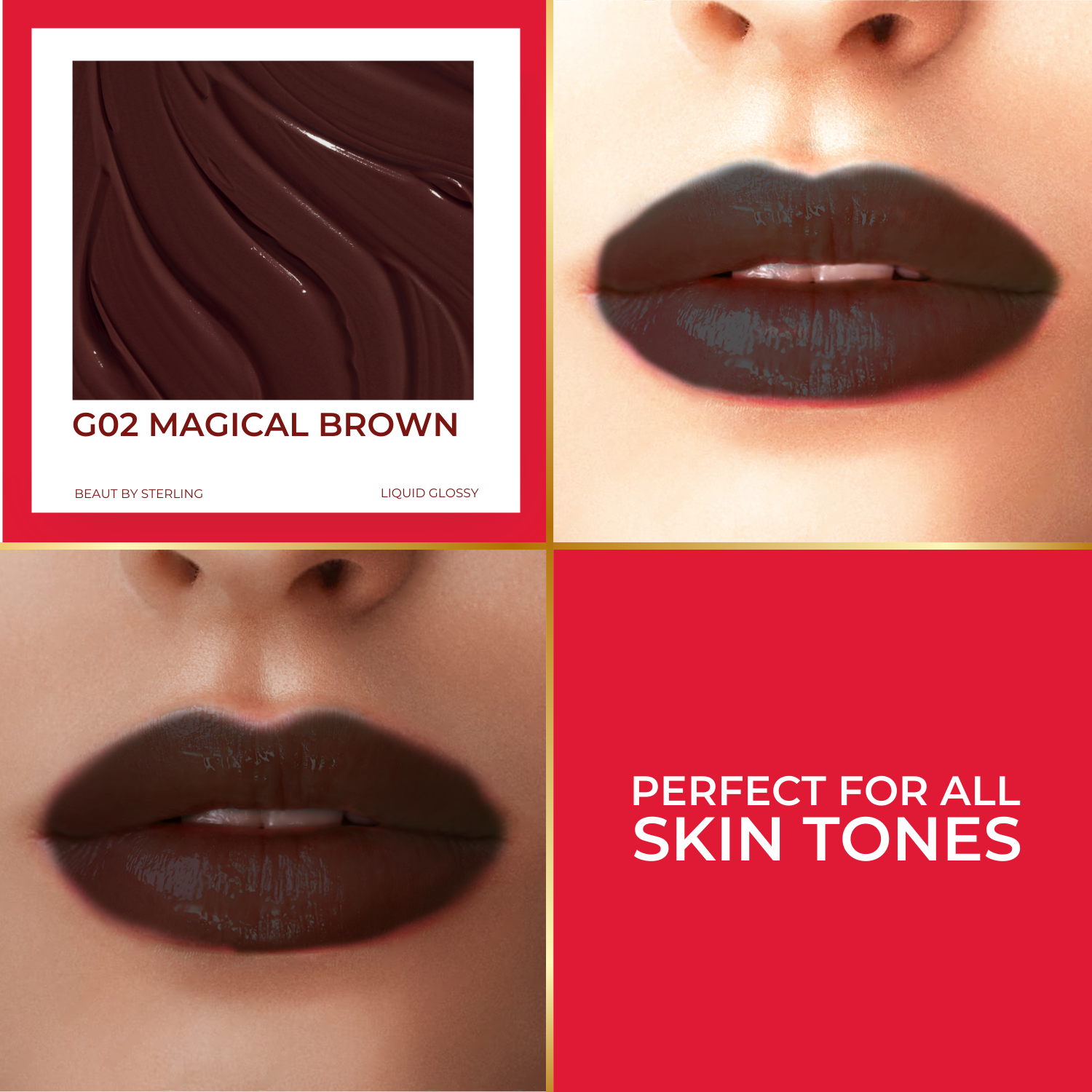 Super Lustrous Intense Glossy Liquid Lip Color, 12HR Long Stay, Smudge-Proof & Transfer-Proof