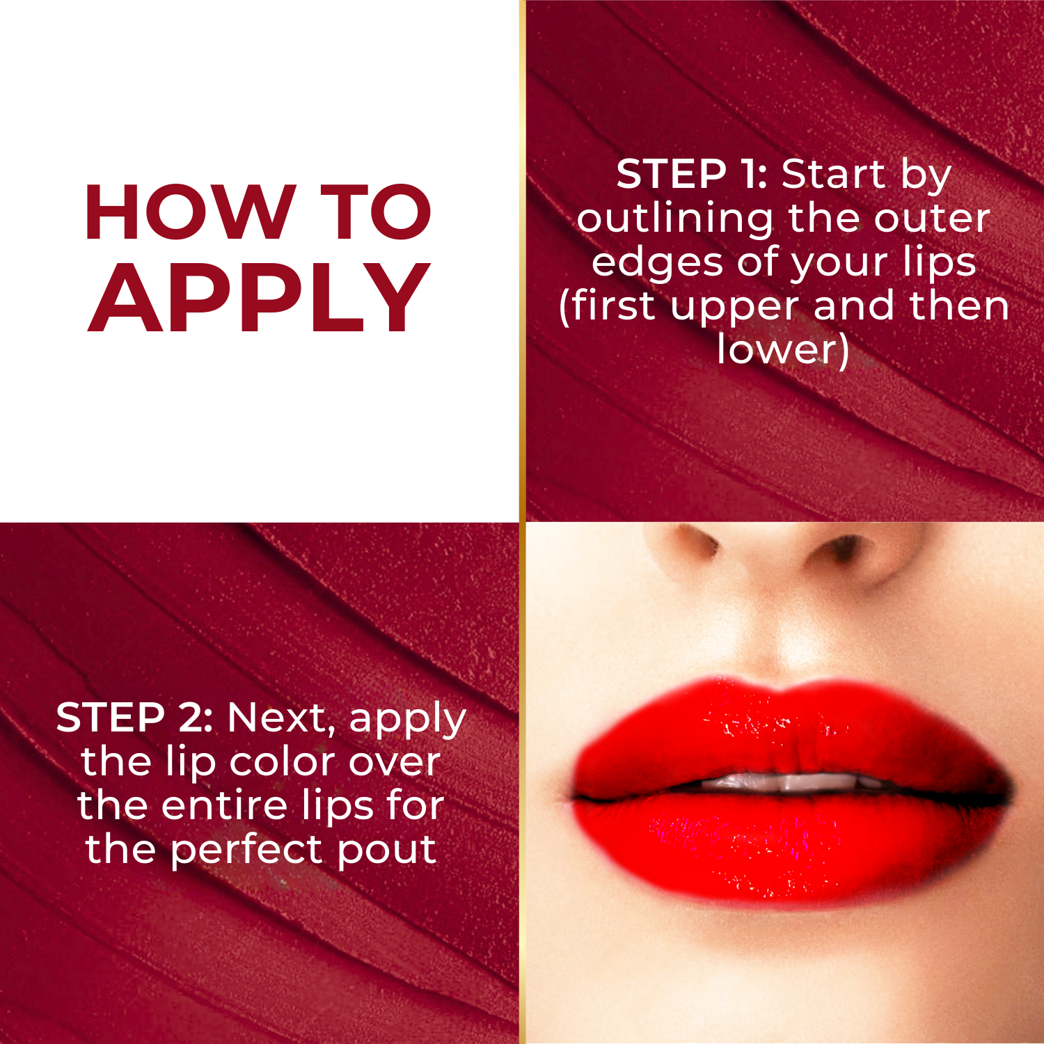 Super Lustrous Intense Glossy Liquid Lip Color, 12HR Long Stay, Smudge-Proof & Transfer-Proof