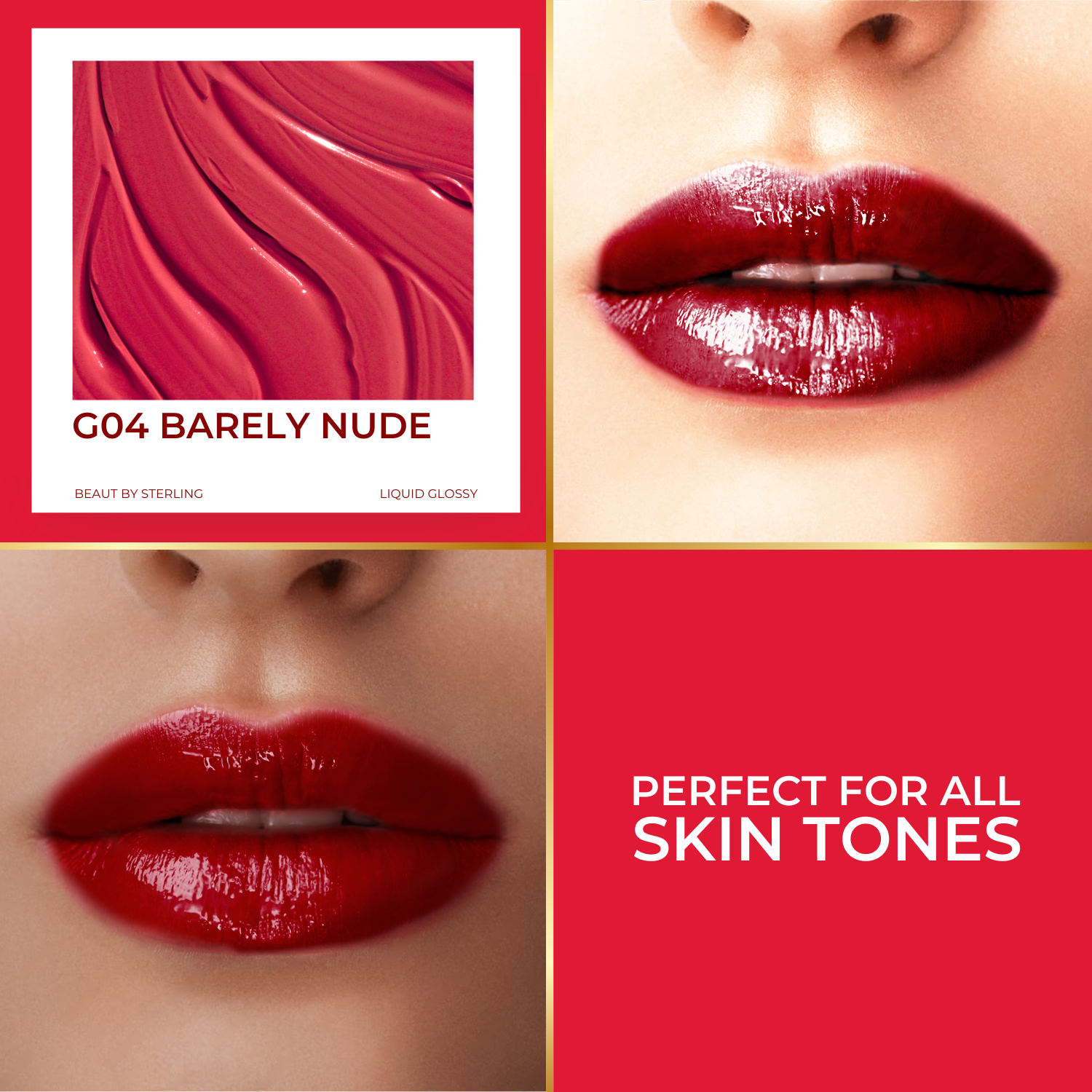 Super Lustrous Intense Glossy Liquid Lip Color, 12HR Long Stay, Smudge-Proof & Transfer-Proof