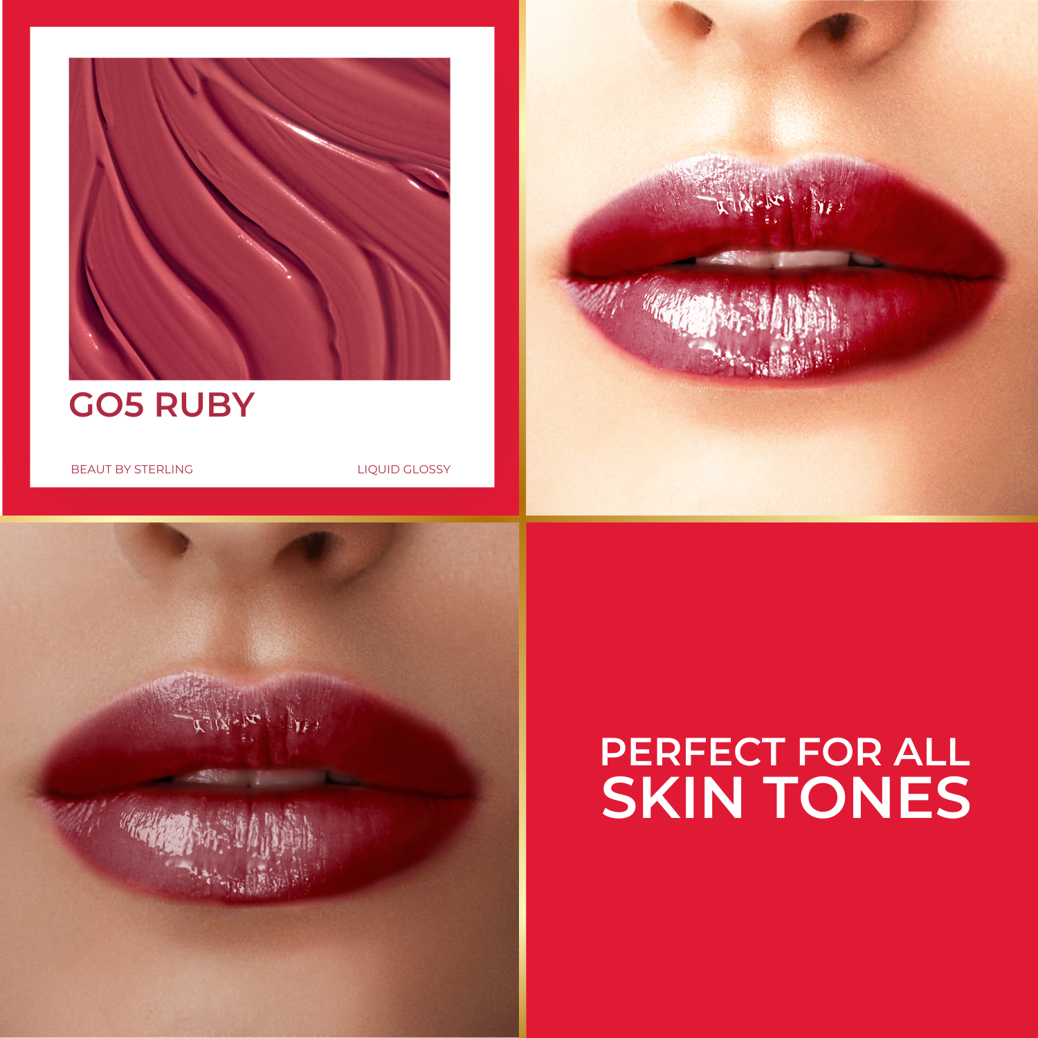 Super Lustrous Intense Glossy Liquid Lip Color, 12HR Long Stay, Smudge-Proof & Transfer-Proof