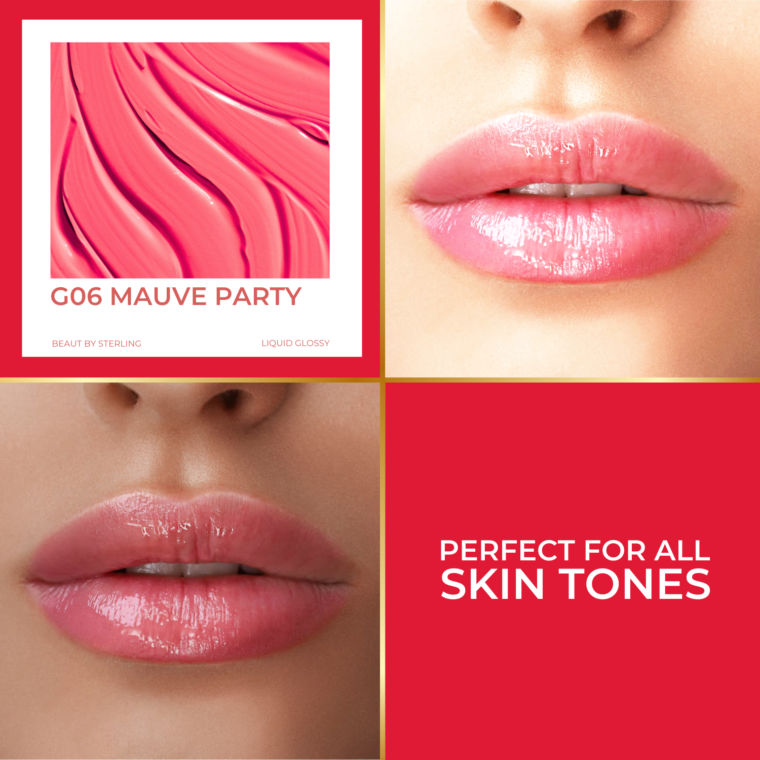 Super Lustrous Intense Glossy Liquid Lip Color, 12HR Long Stay, Smudge-Proof & Transfer-Proof