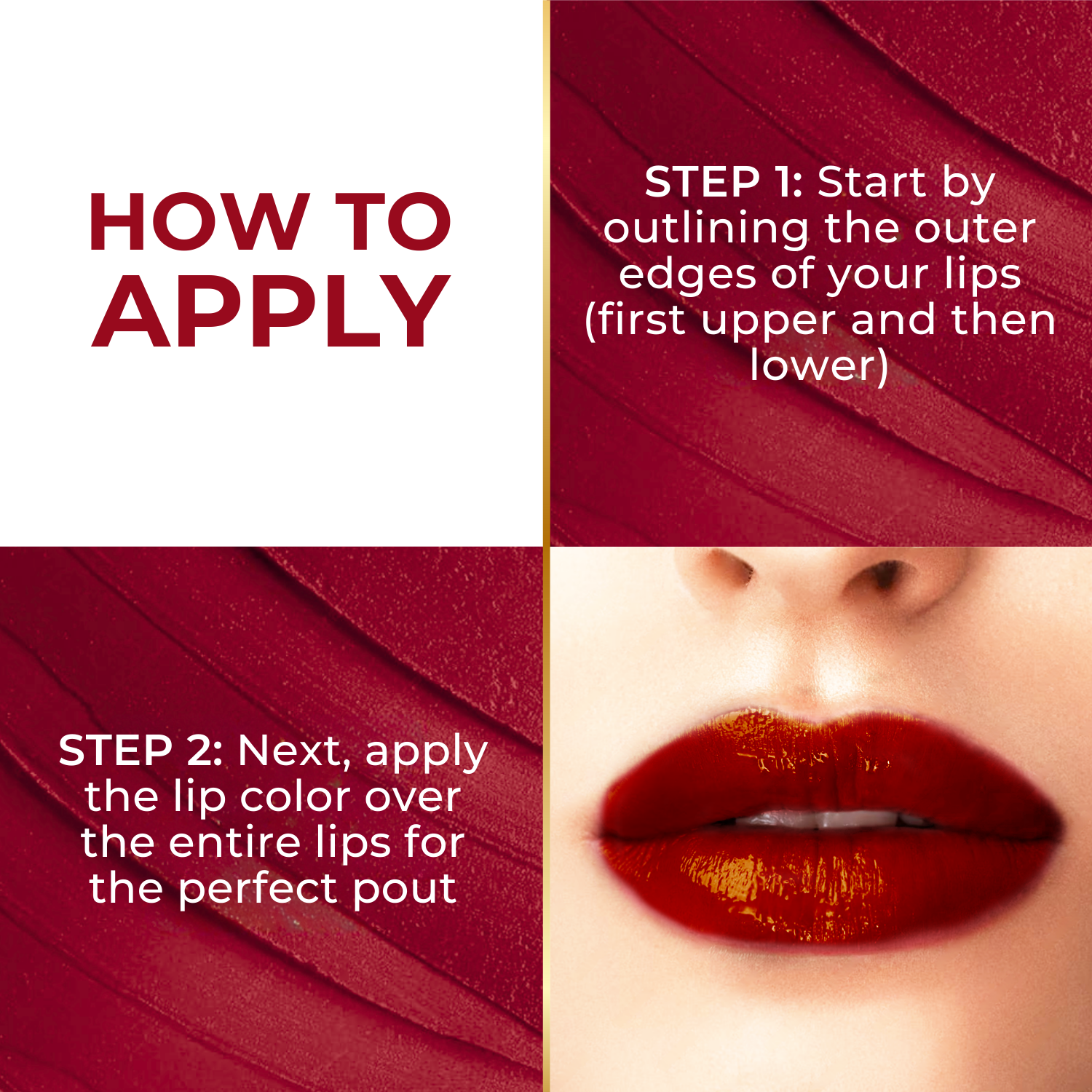 Super Lustrous Intense Glossy Liquid Lip Color, 12HR Long Stay, Smudge-Proof & Transfer-Proof