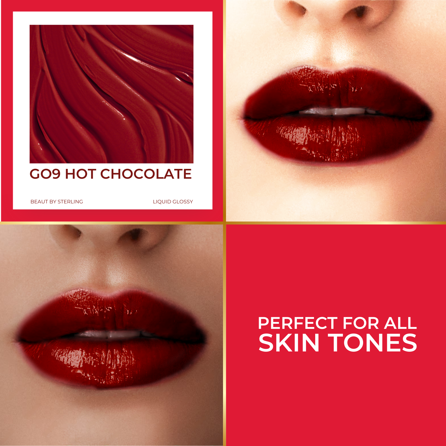 Super Lustrous Intense Glossy Liquid Lip Color, 12HR Long Stay, Smudge-Proof & Transfer-Proof