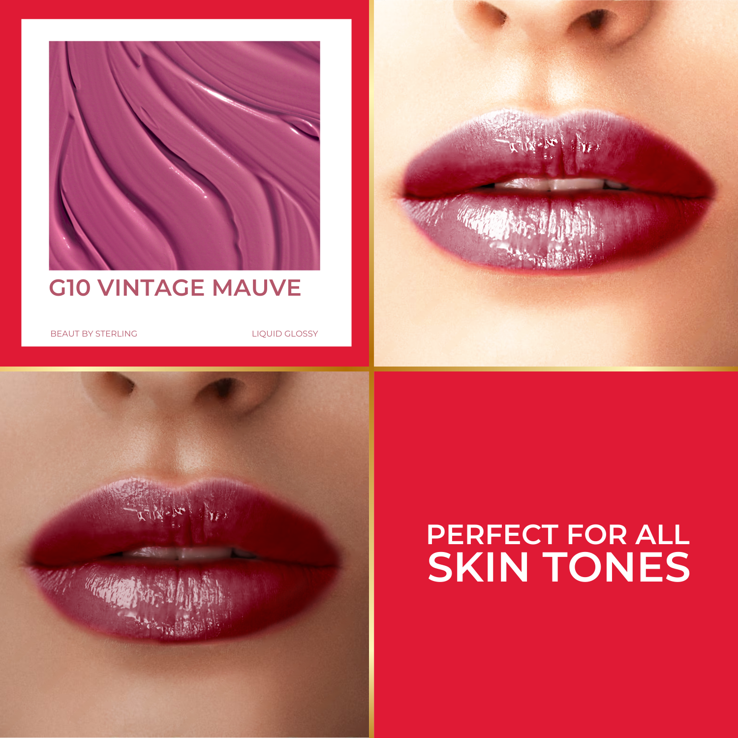 Super Lustrous Intense Glossy Liquid Lip Color, 12HR Long Stay, Smudge-Proof & Transfer-Proof