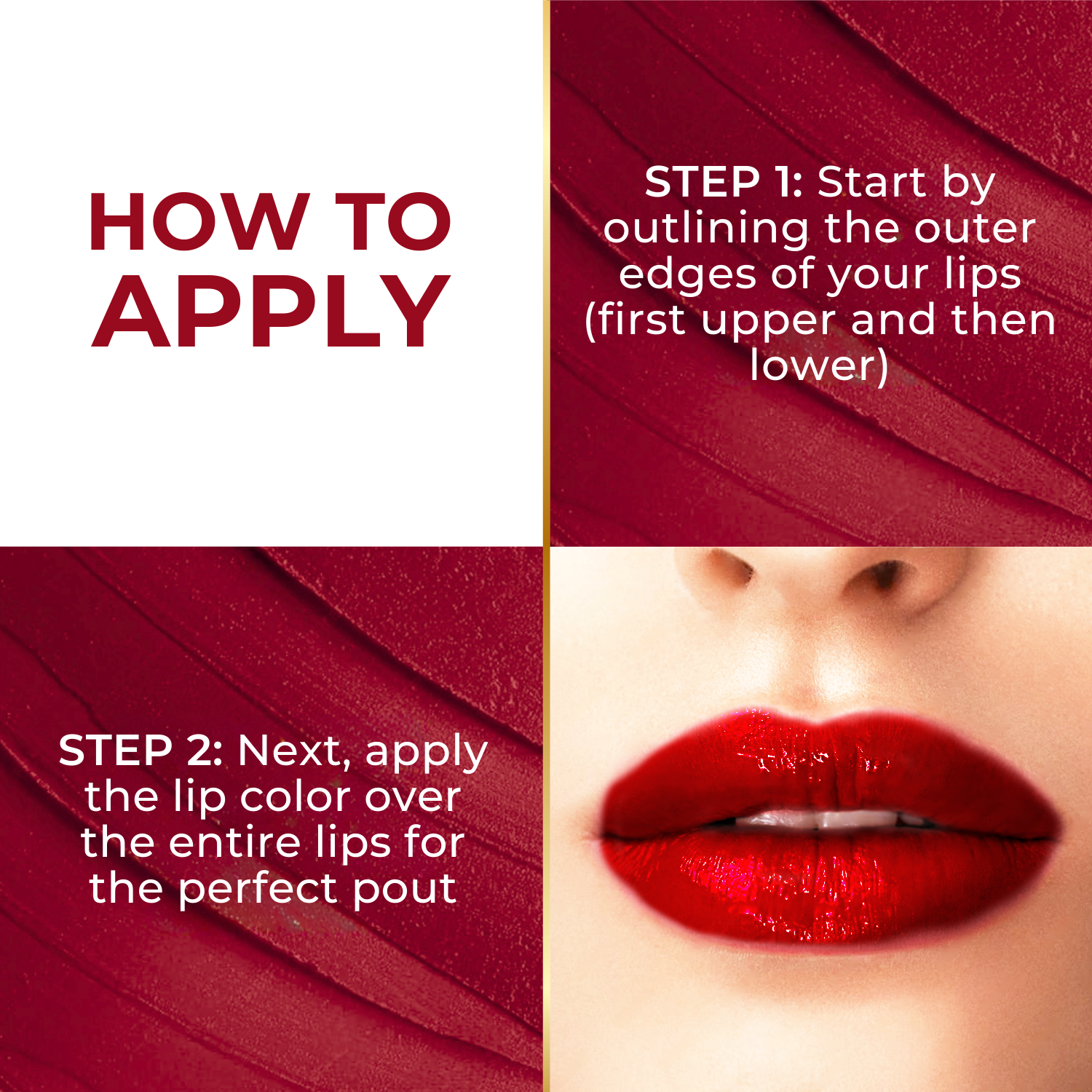 Super Lustrous Intense Glossy Liquid Lip Color, 12HR Long Stay, Smudge-Proof & Transfer-Proof