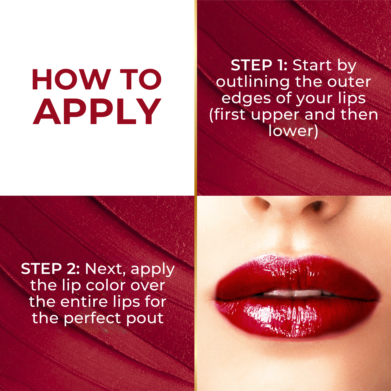 Super Lustrous Intense Glossy Liquid Lip Color, 12HR Long Stay, Smudge-Proof & Transfer-Proof