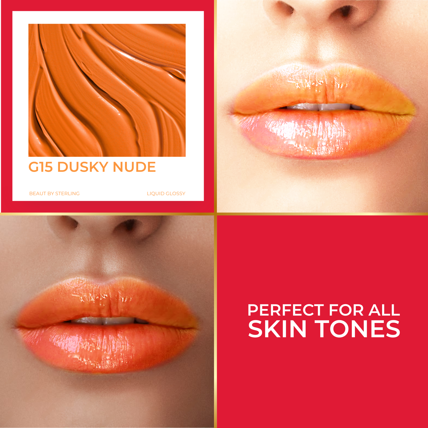 Super Lustrous Intense Glossy Liquid Lip Color, 12HR Long Stay, Smudge-Proof & Transfer-Proof