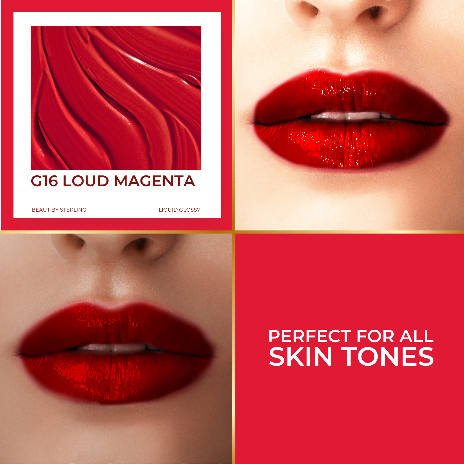 Super Lustrous Intense Glossy Liquid Lip Color, 12HR Long Stay, Smudge-Proof & Transfer-Proof