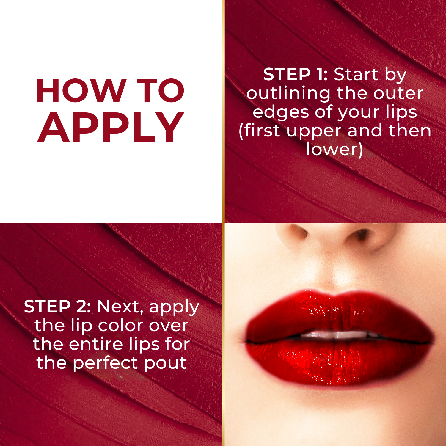 Super Lustrous Intense Glossy Liquid Lip Color, 12HR Long Stay, Smudge-Proof & Transfer-Proof