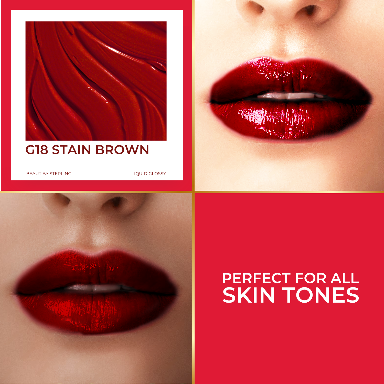 Super Lustrous Intense Glossy Liquid Lip Color, 12HR Long Stay, Smudge-Proof & Transfer-Proof