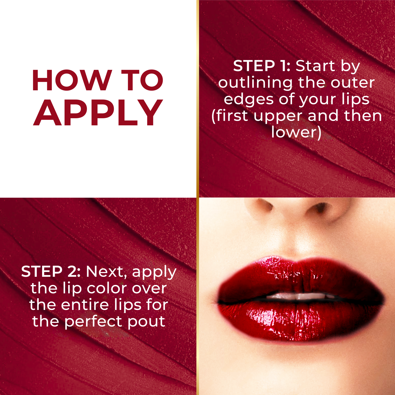 Super Lustrous Intense Glossy Liquid Lip Color, 12HR Long Stay, Smudge-Proof & Transfer-Proof