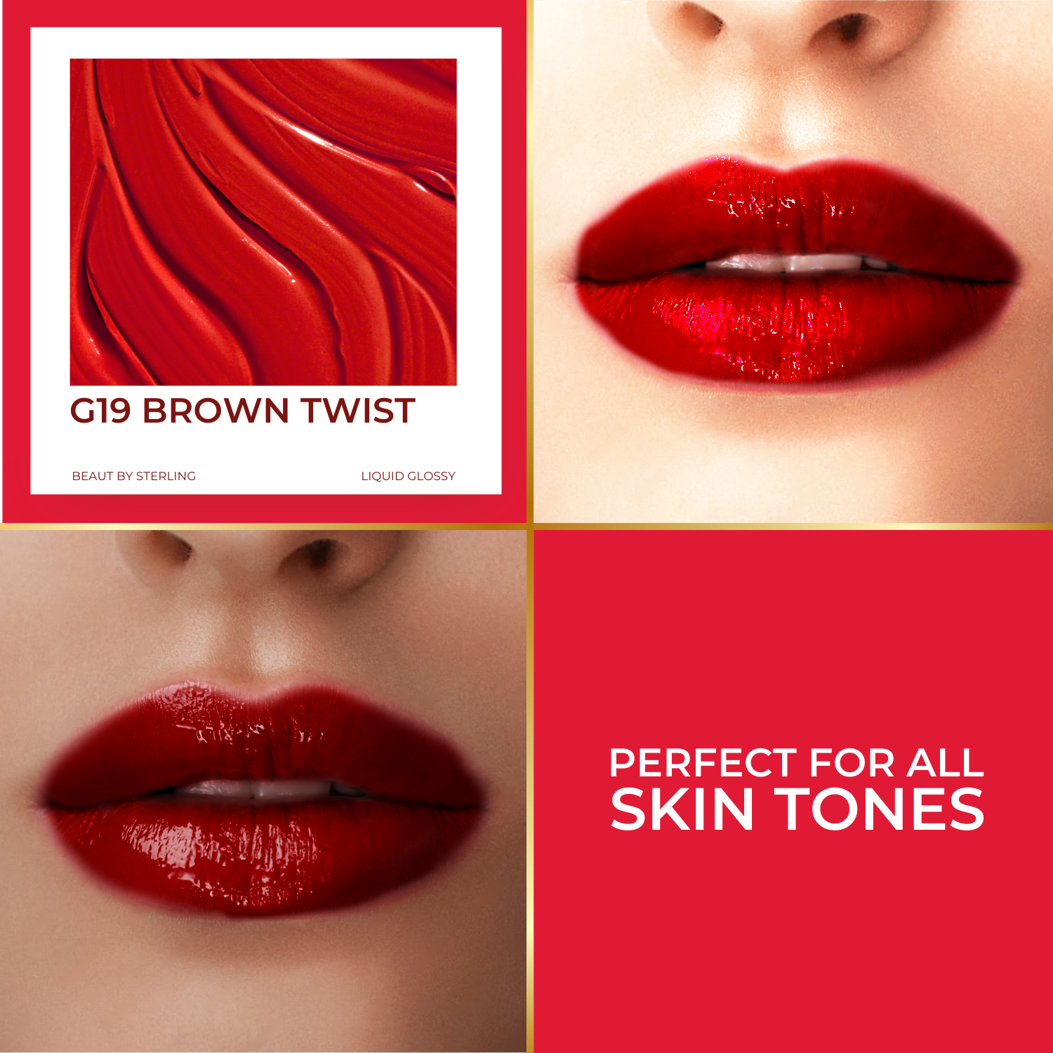 Super Lustrous Intense Glossy Liquid Lip Color, 12HR Long Stay, Smudge-Proof & Transfer-Proof