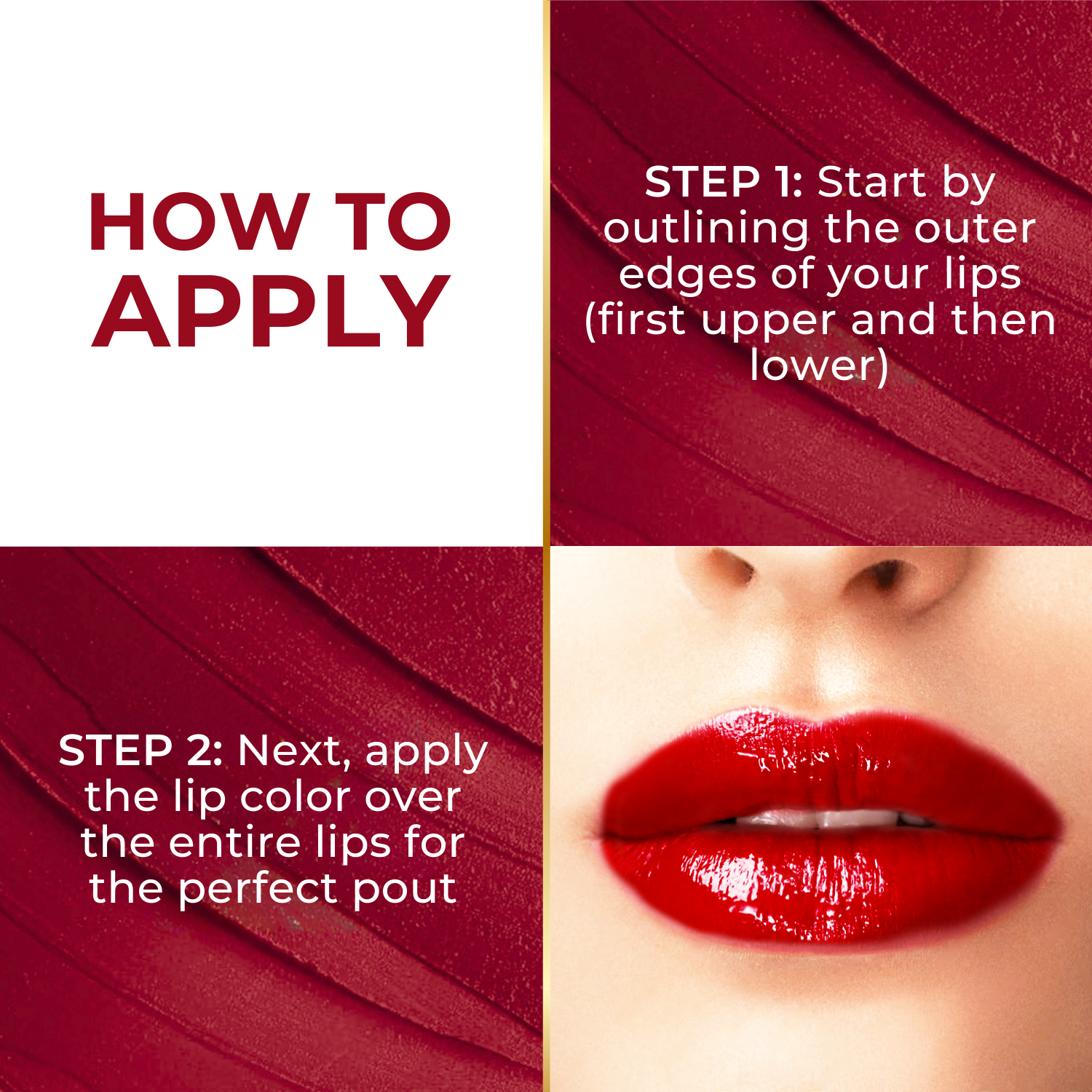 Super Lustrous Intense Glossy Liquid Lip Color, 12HR Long Stay, Smudge-Proof & Transfer-Proof