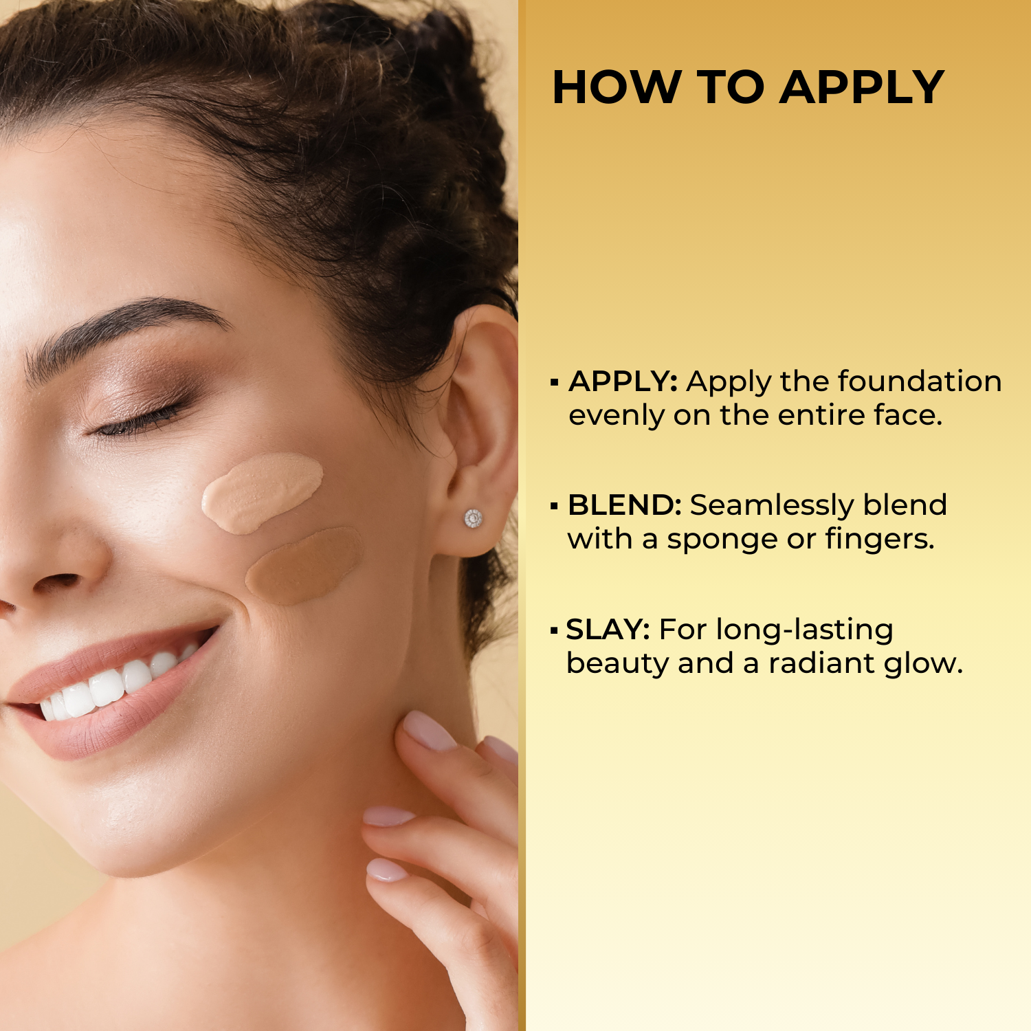 Full Coverage Lightweight Liquid Foundation, Gives Radiant Natural Finish, Upto 16HR Long Wear (30 ml)