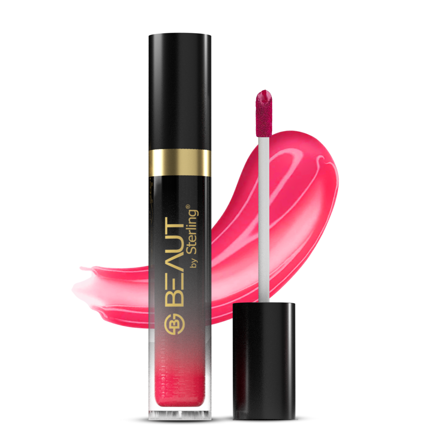 Secret Santa Pack 3-in-1 Makeup Set: Vitamin-E Rich Colored Lip Gloss + Liquid Matte Eyeliner 24HR + Semi-Matte Gel Eyeliner Pen, Smudge-Proof & Waterproof