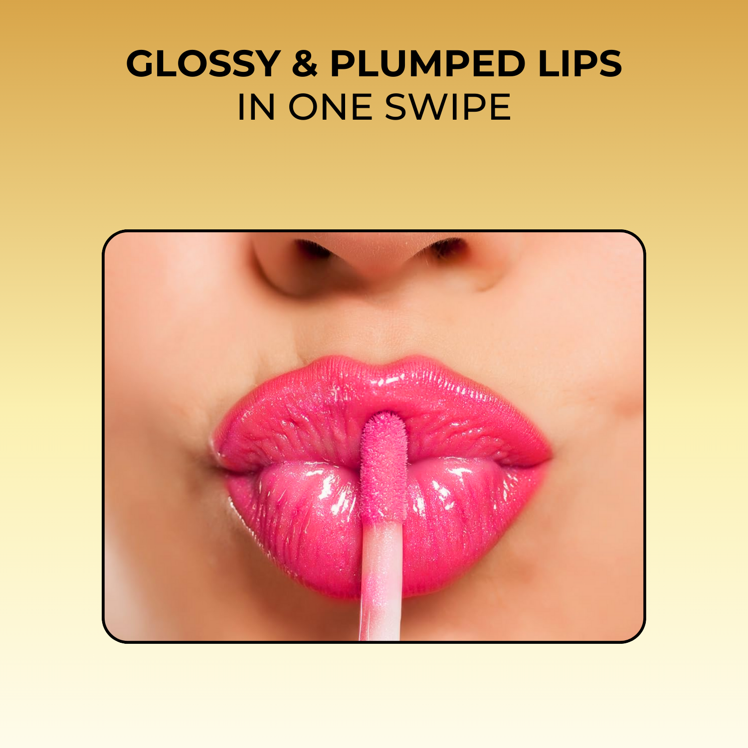 Vitamin-E Rich Colored Lip Gloss, Gives High Shine Glossy Finish for Fuller & Plump Lips, Lightweight & Non-Sticky (4.5 ml)