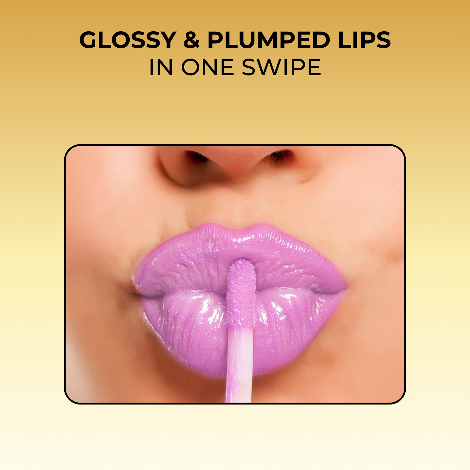 Vitamin-E Rich Colored Lip Gloss, Gives High Shine Glossy Finish for Fuller & Plump Lips, Lightweight & Non-Sticky (4.5 ml)