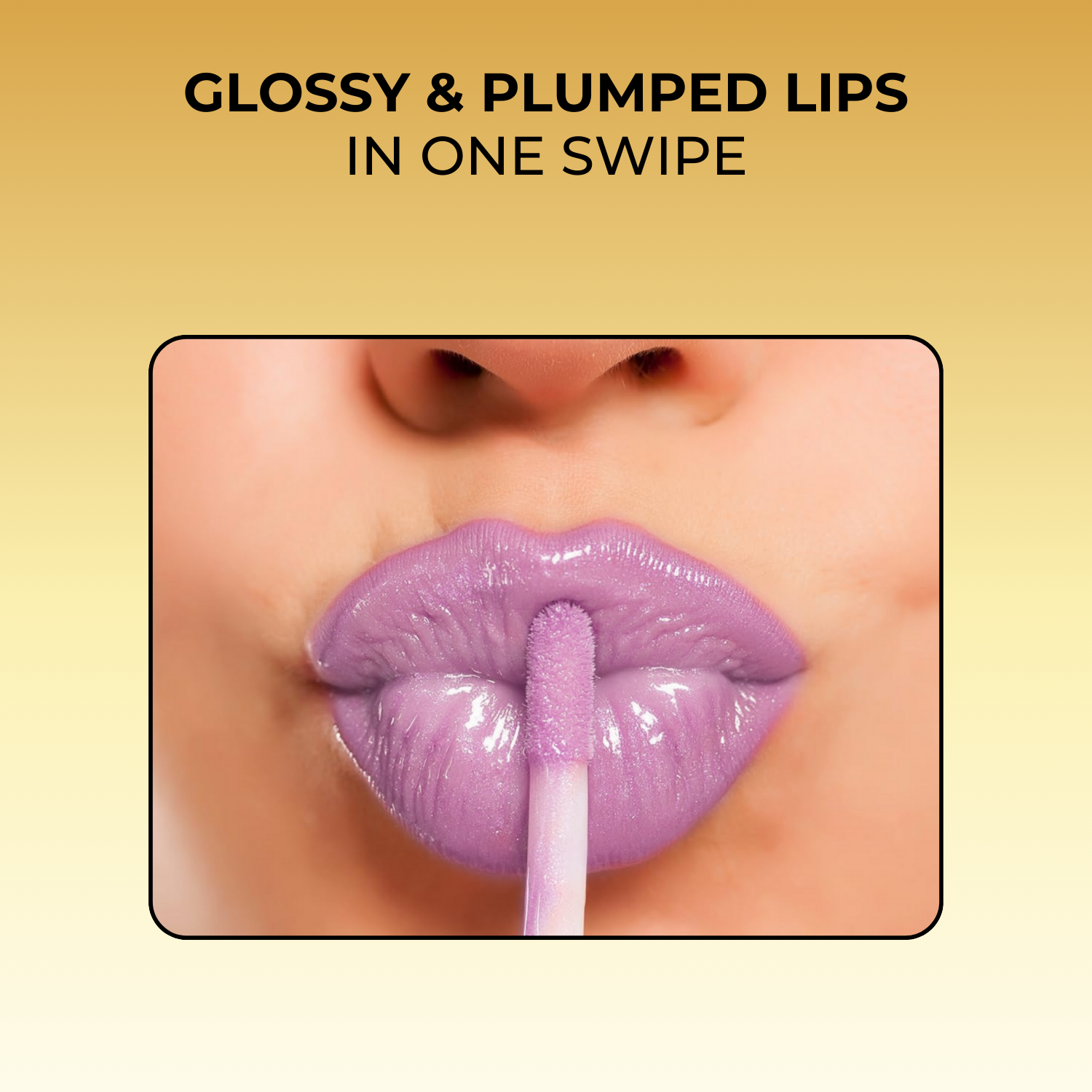 Vitamin-E Rich Colored Lip Gloss, Gives High Shine Glossy Finish for Fuller & Plump Lips, Lightweight & Non-Sticky (4.5 ml)