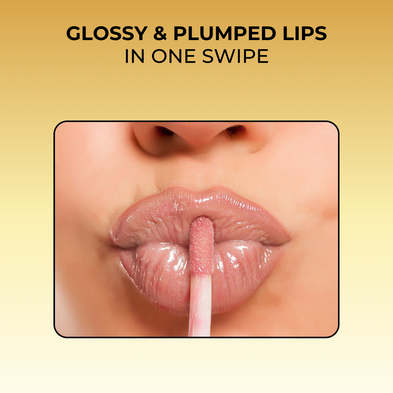 Vitamin-E Rich Colored Lip Gloss, Gives High Shine Glossy Finish for Fuller & Plump Lips, Lightweight & Non-Sticky (4.5 ml)