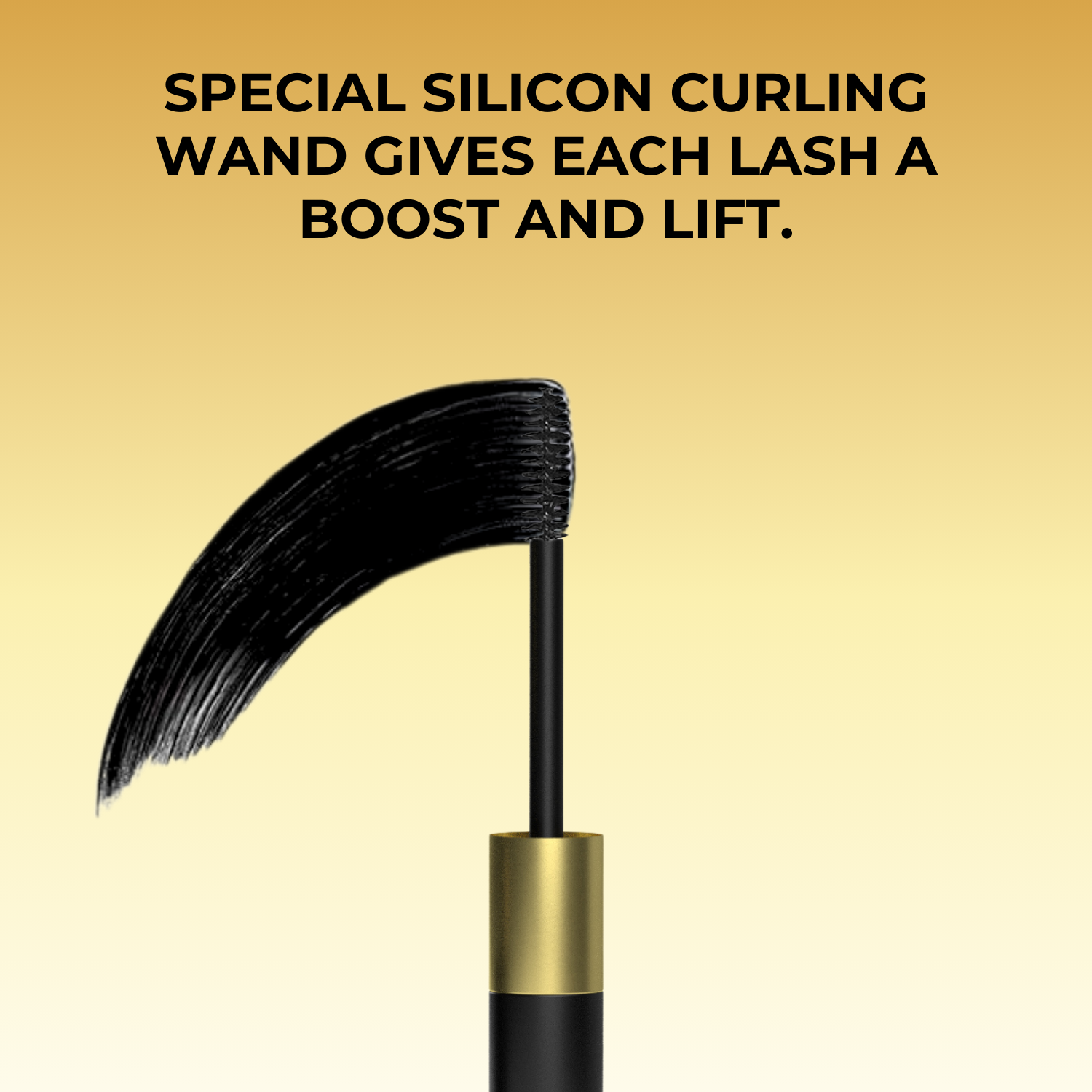 2-in-1 Lengthening & Volumizing Mascara - Black, Smudge-proof & Waterproof, Long Lasting, Lightweight & Quick Drying (7 ml)