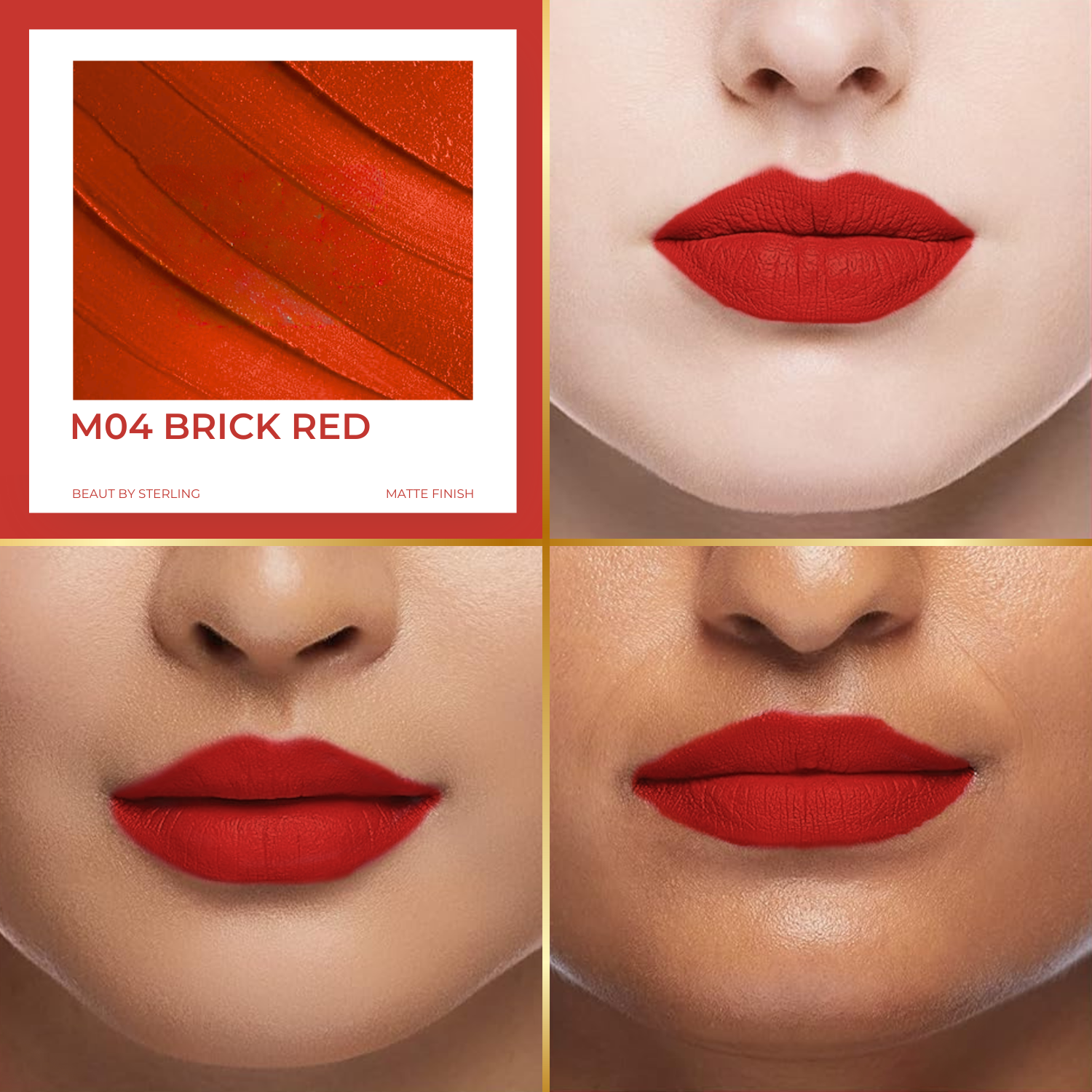 #Color_M04 Brick Red
