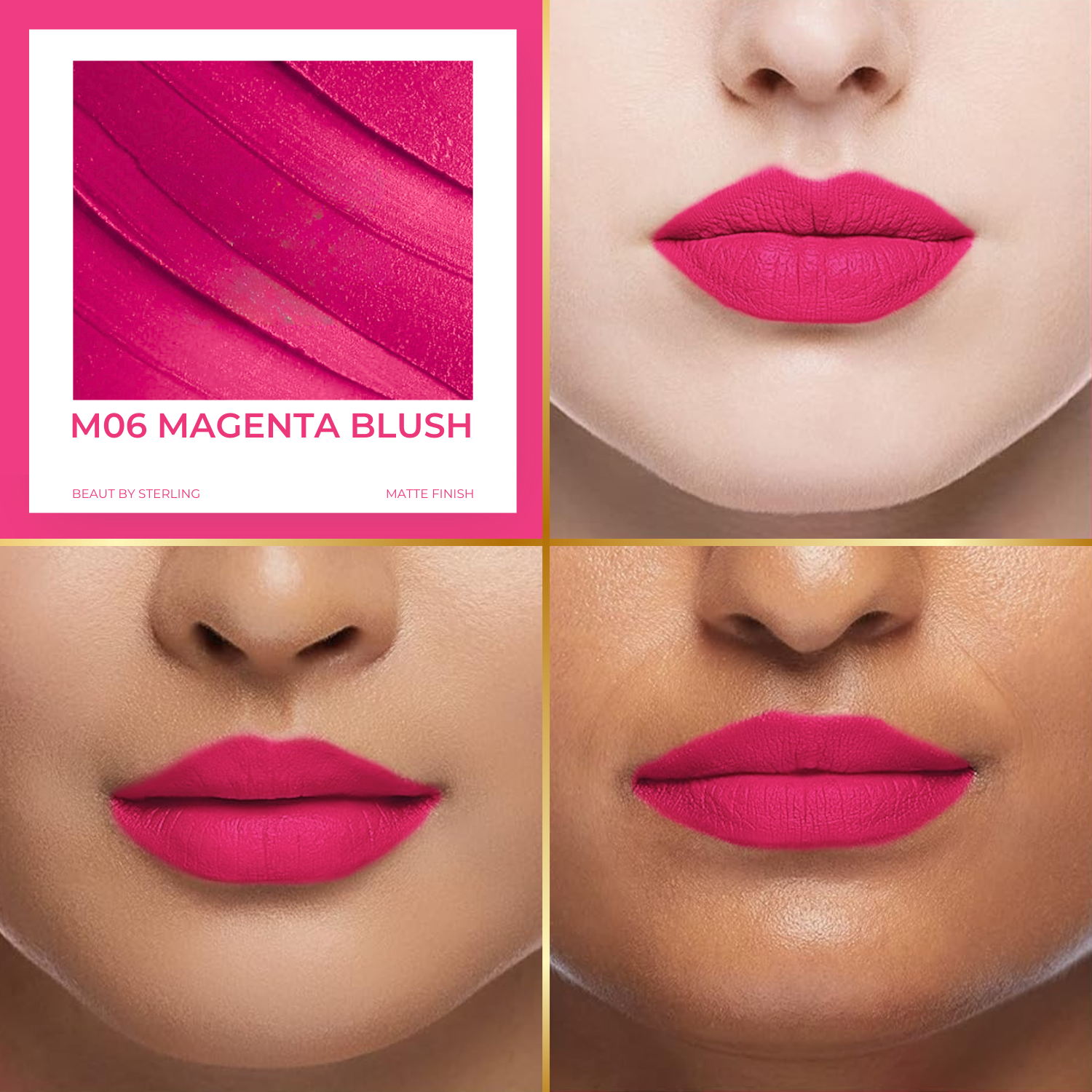 #Color_M06 Magenta Blush