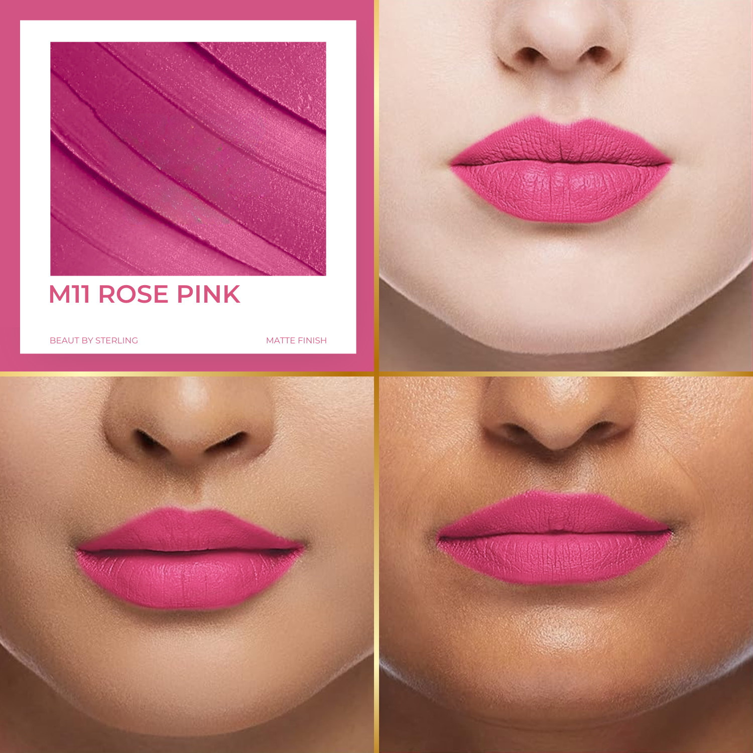 #Color_M11 Rose Pink