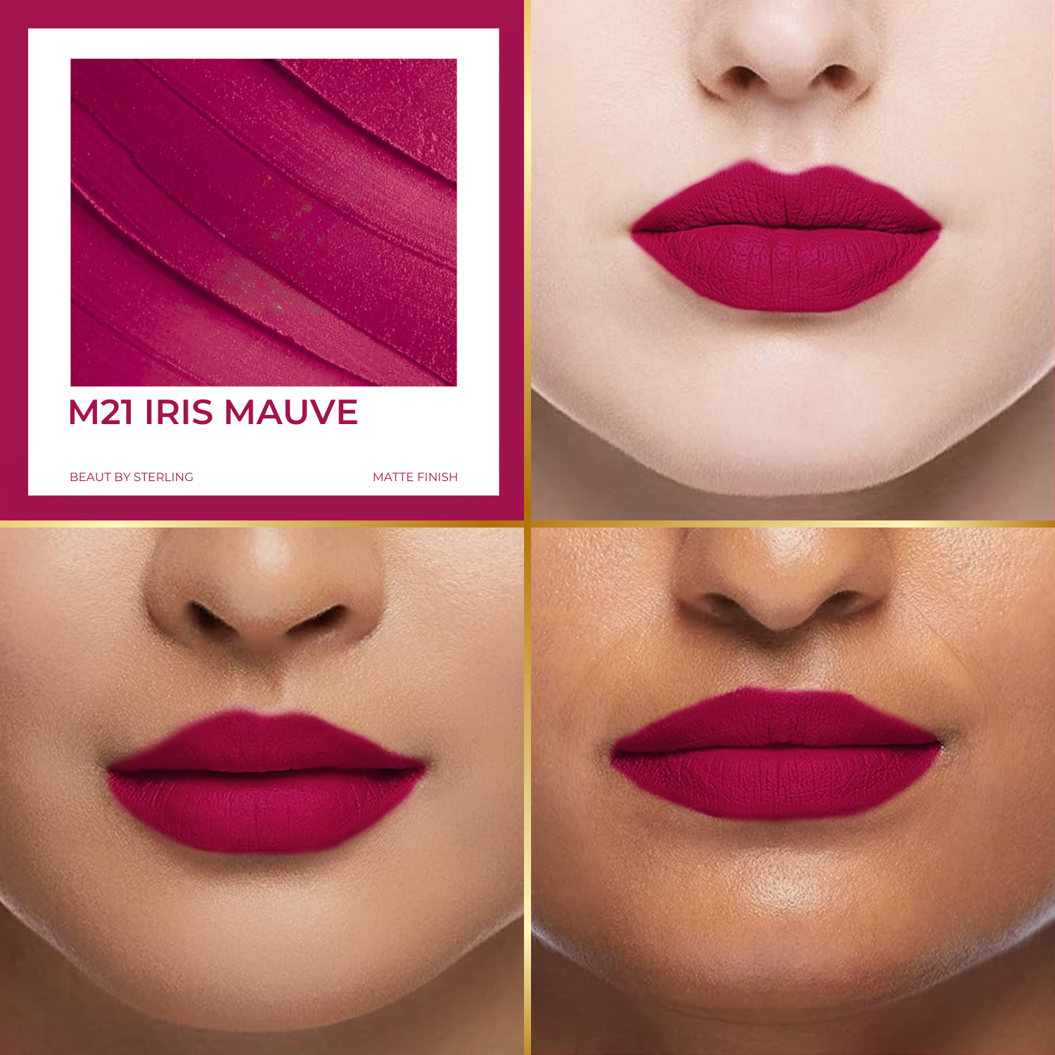 #Color_M21 Iris Mauve