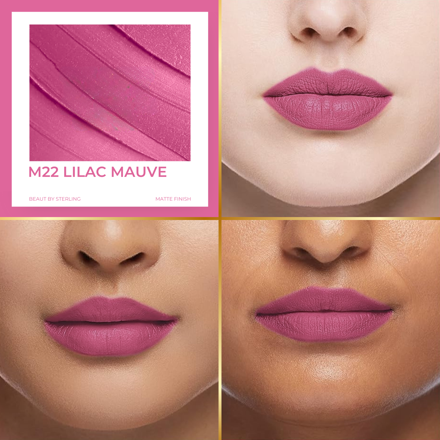 #Color_M22 Lilac Mauve