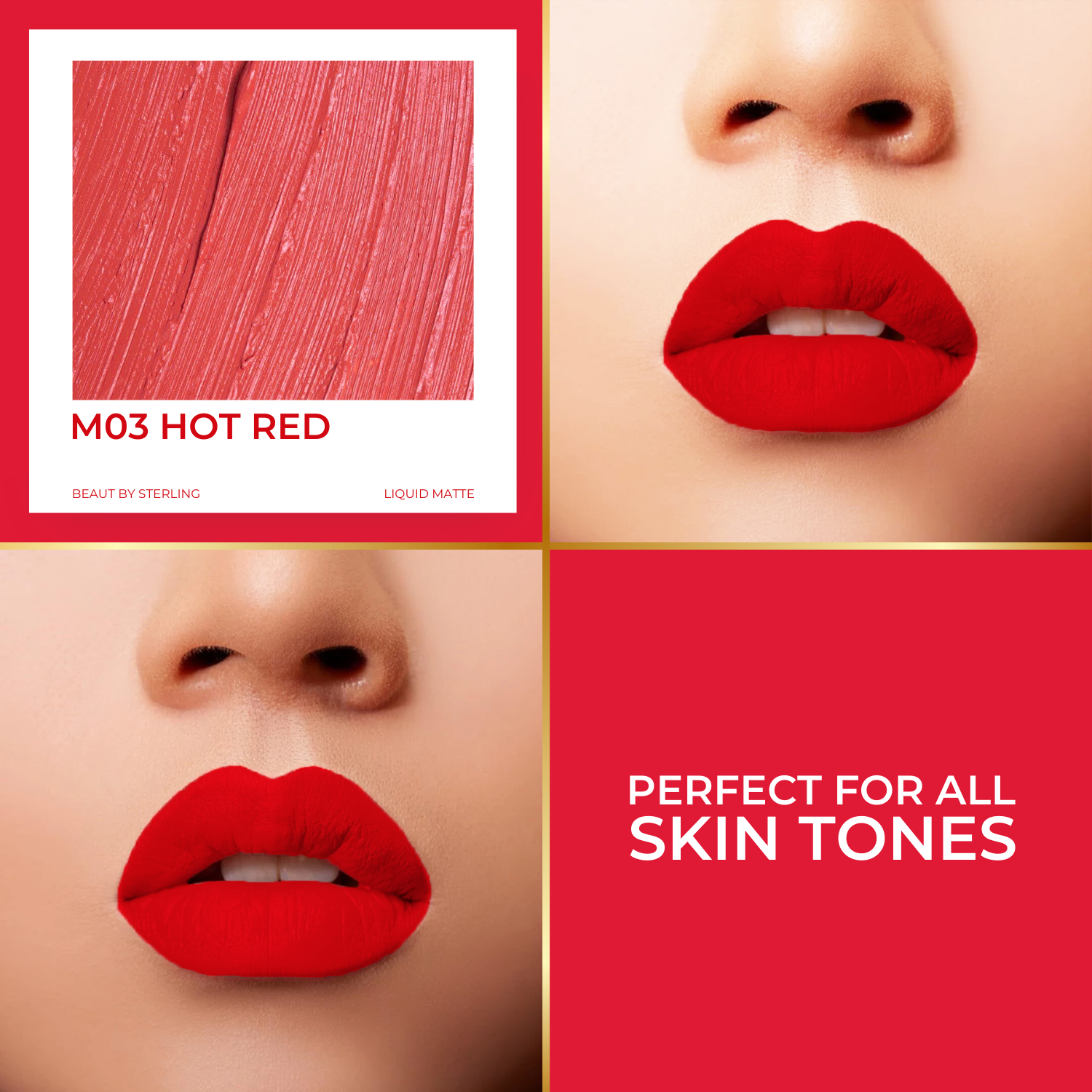 Super Lustrous Intense Matte Liquid Lip Color, 12HR Long Stay, Smudge-Proof & Transfer-Proof