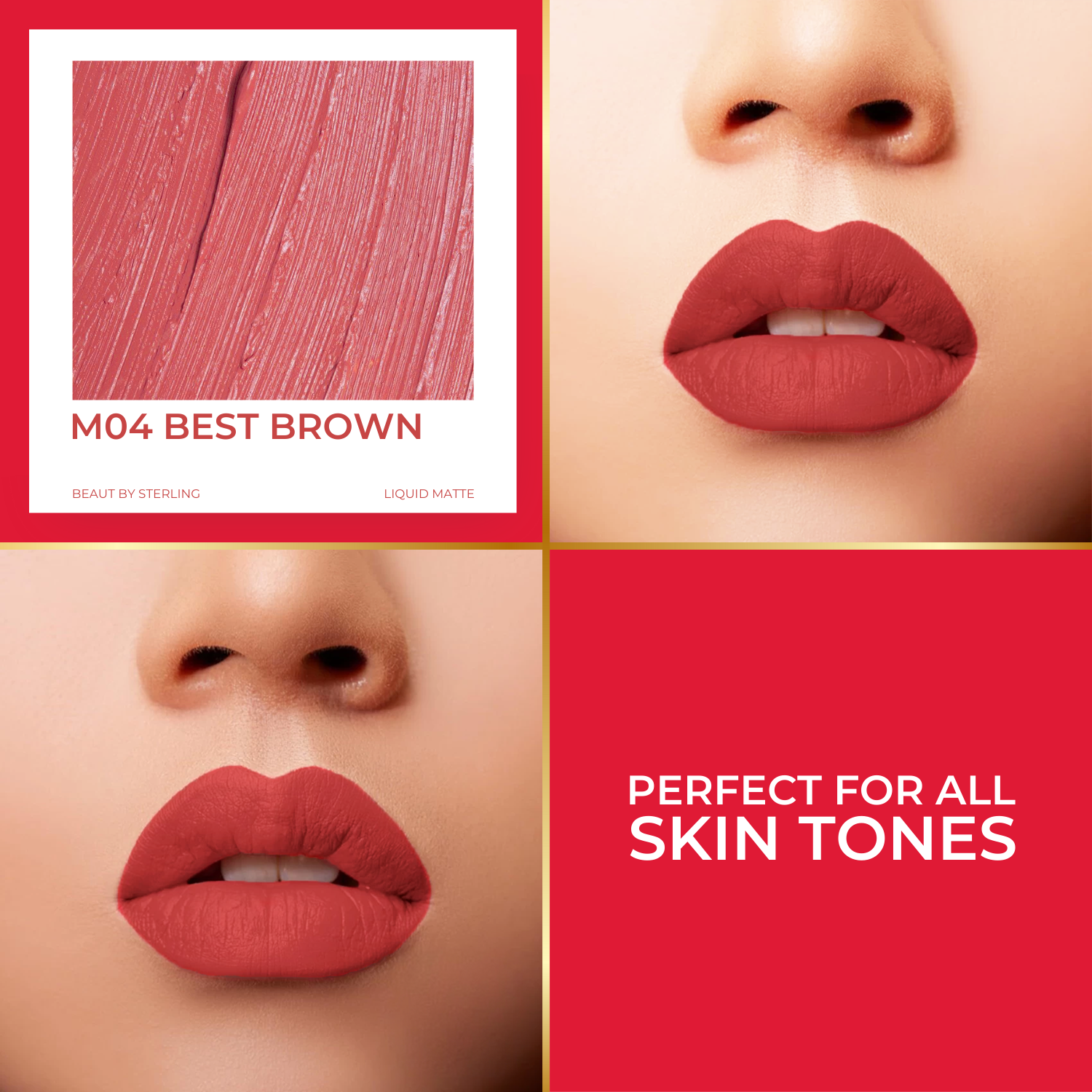 Super Lustrous Intense Matte Liquid Lip Color, 12HR Long Stay, Smudge-Proof & Transfer-Proof