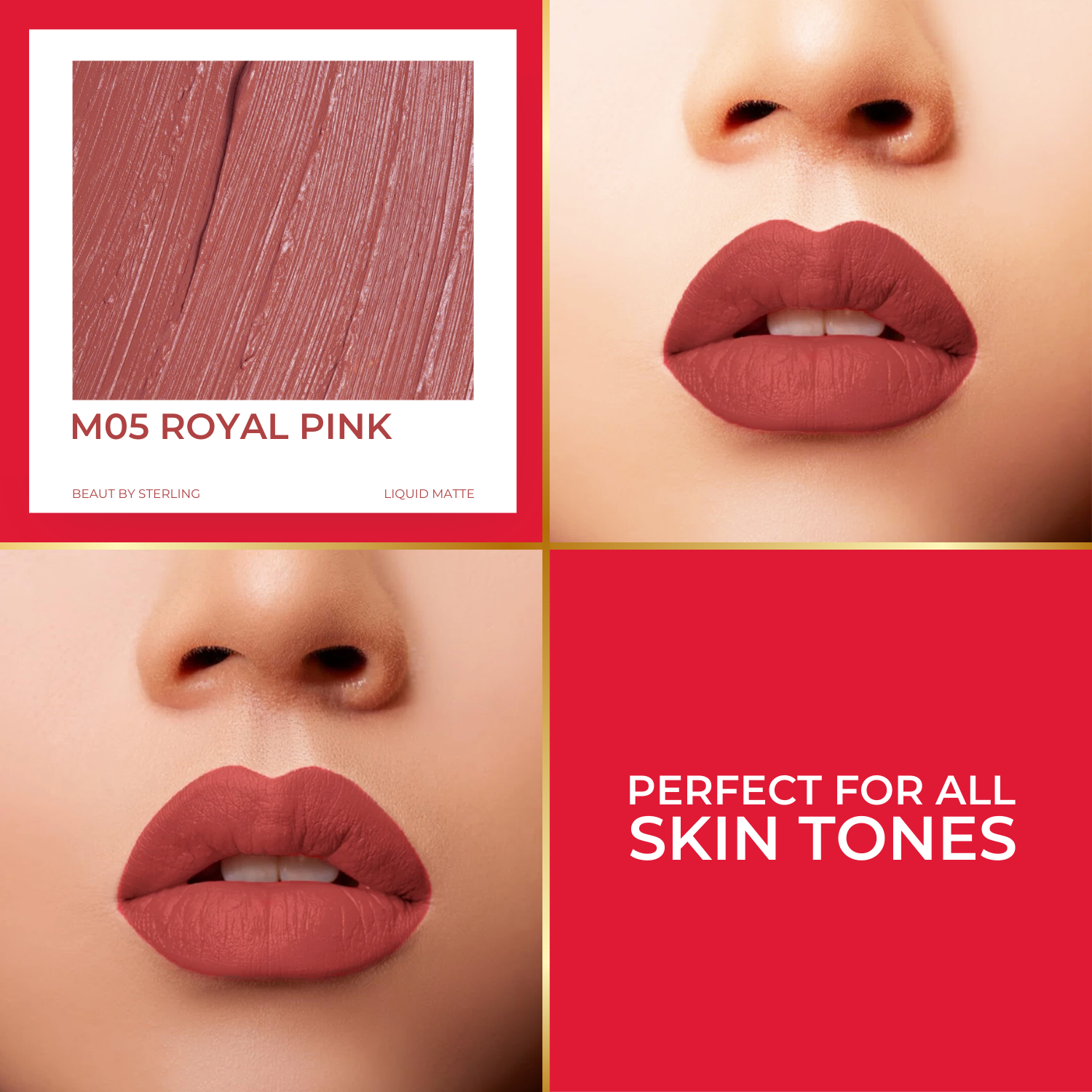 Super Lustrous Intense Matte Liquid Lip Color, 12HR Long Stay, Smudge-Proof & Transfer-Proof