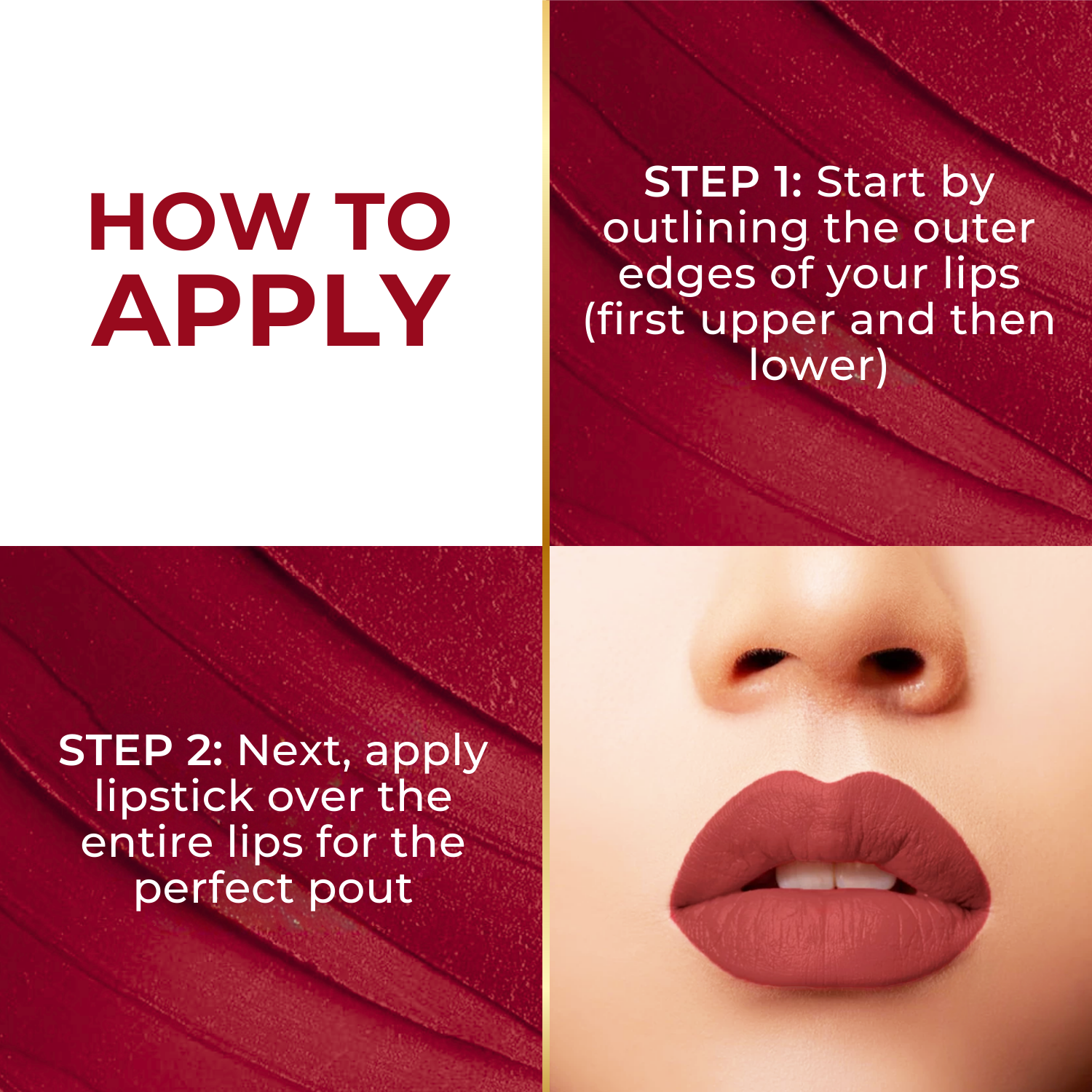 Super Lustrous Intense Matte Liquid Lip Color, 12HR Long Stay, Smudge-Proof & Transfer-Proof