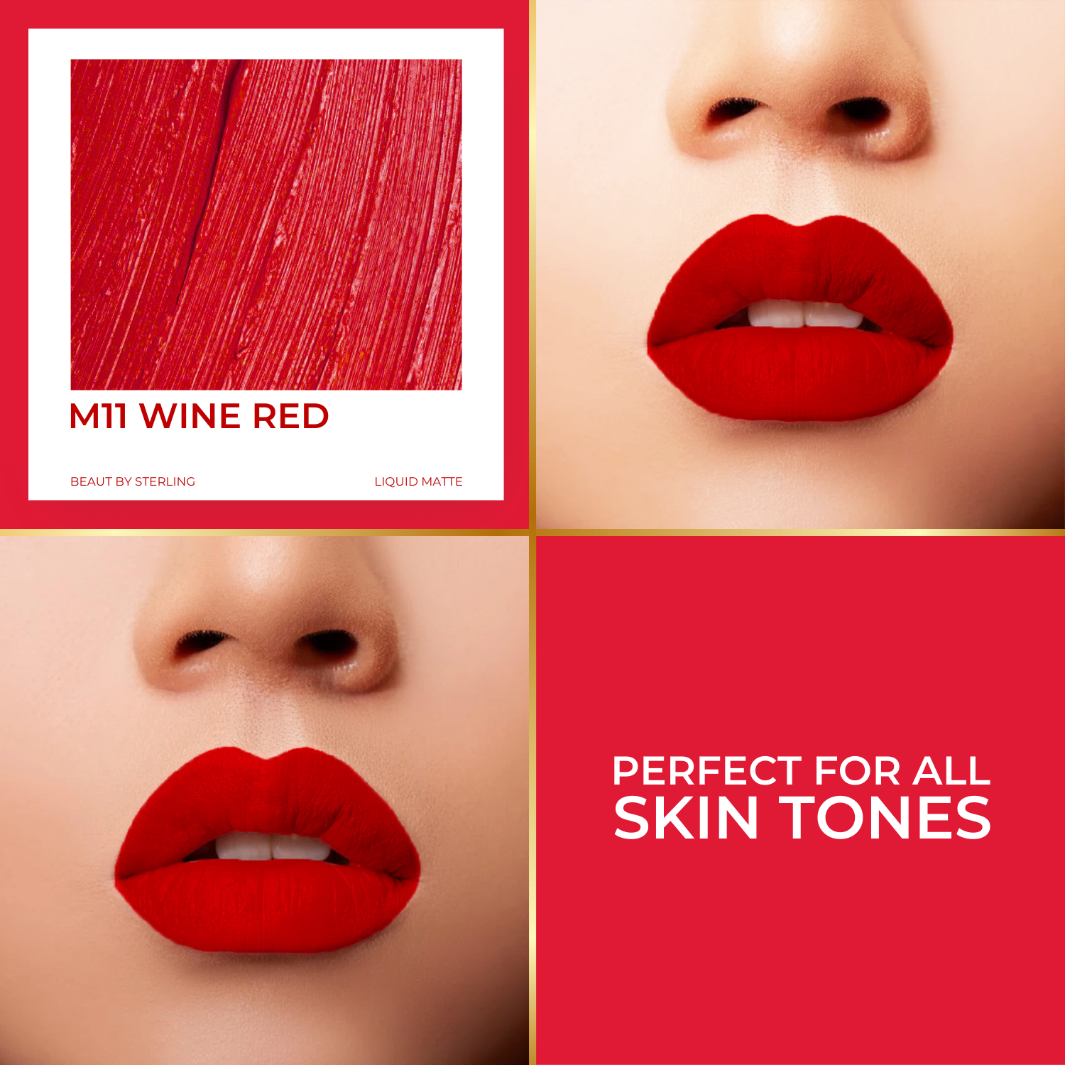 Super Lustrous Intense Matte Liquid Lip Color, 12HR Long Stay, Smudge-Proof & Transfer-Proof