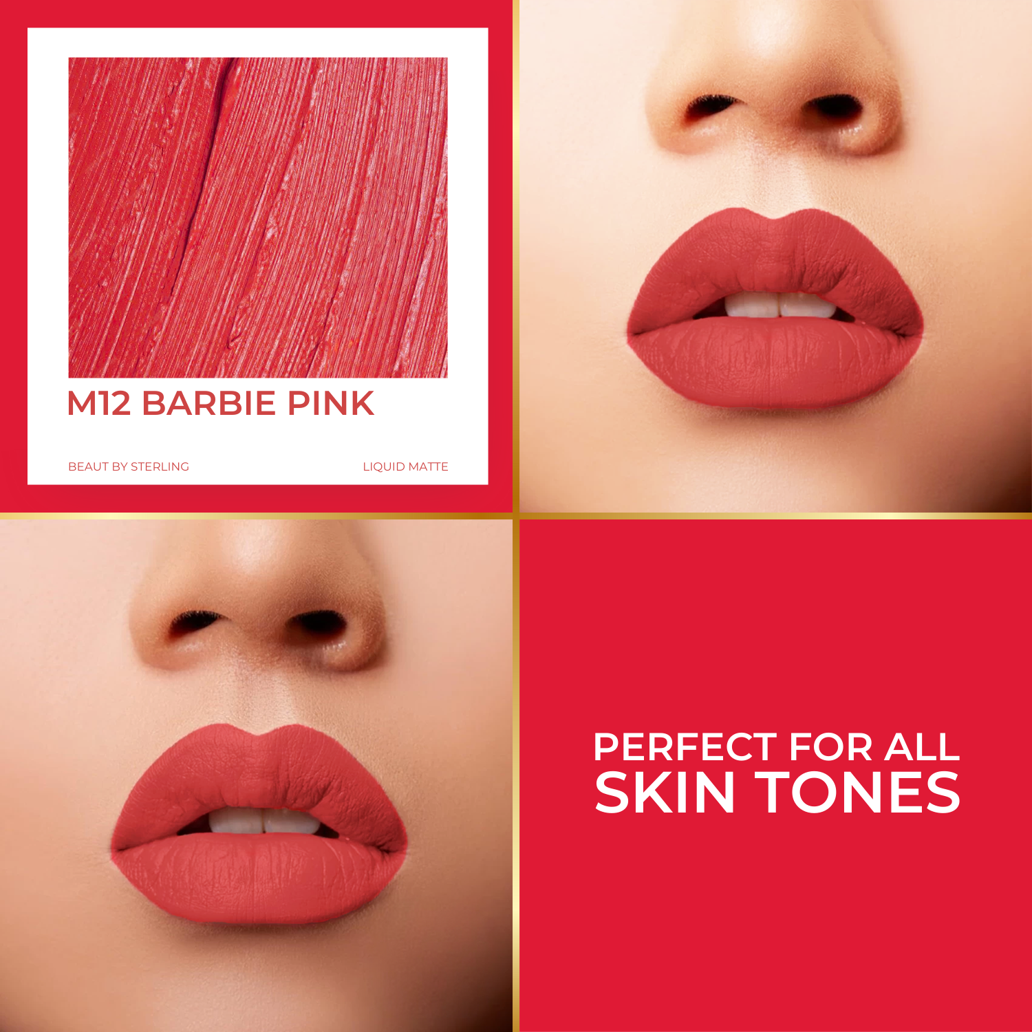 Super Lustrous Intense Matte Liquid Lip Color, 12HR Long Stay, Smudge-Proof & Transfer-Proof