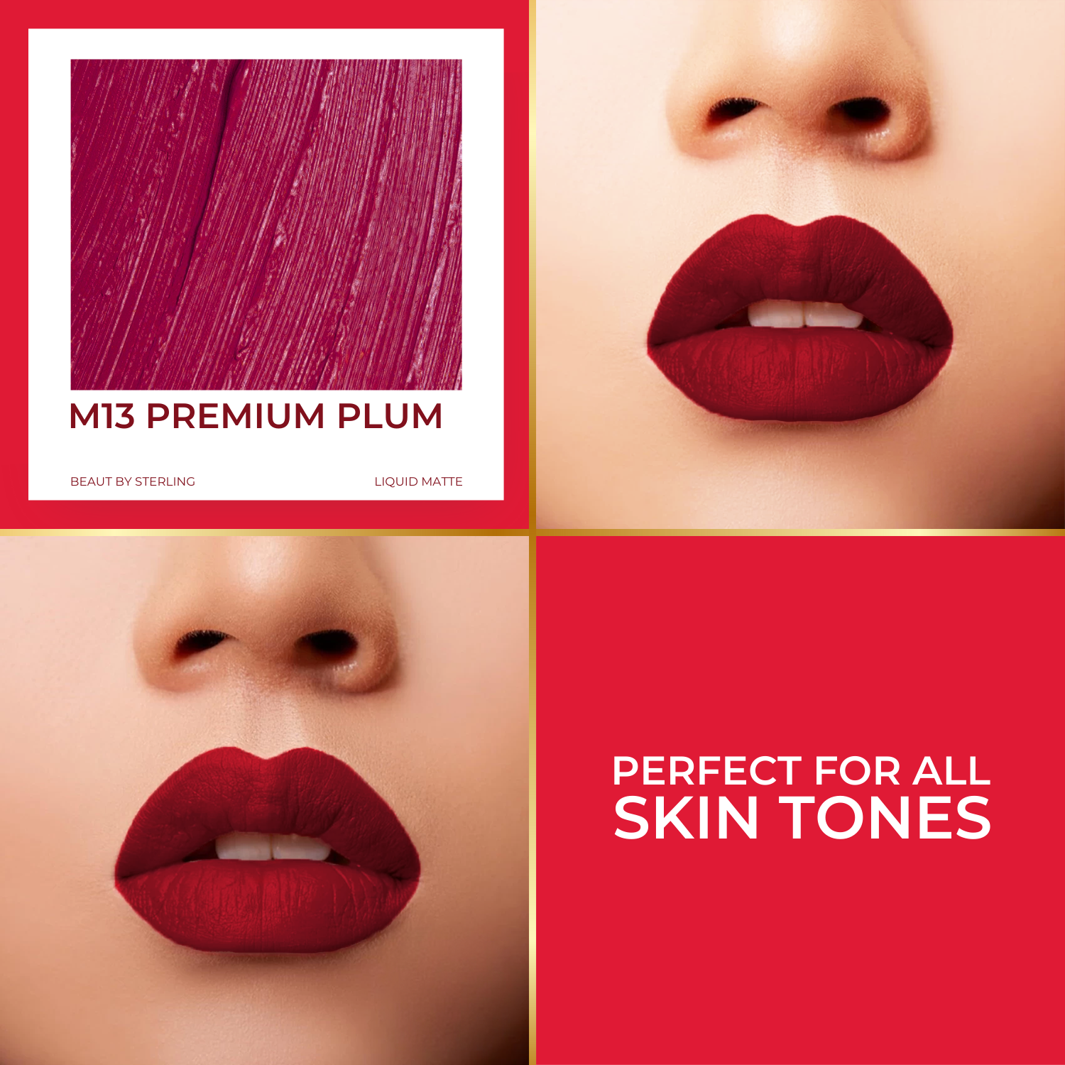 Super Lustrous Intense Matte Liquid Lip Color, 12HR Long Stay, Smudge-Proof & Transfer-Proof