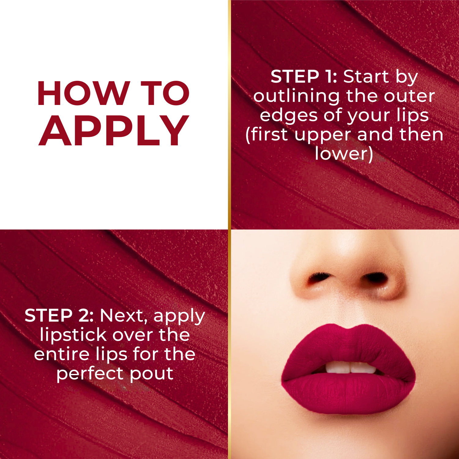 Super Lustrous Intense Matte Liquid Lip Color, 12HR Long Stay, Smudge-Proof & Transfer-Proof