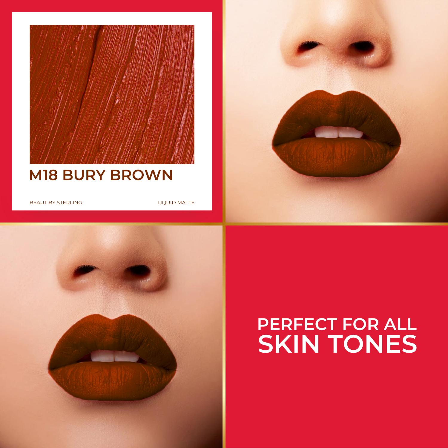 Super Lustrous Intense Matte Liquid Lip Color, 12HR Long Stay, Smudge-Proof & Transfer-Proof