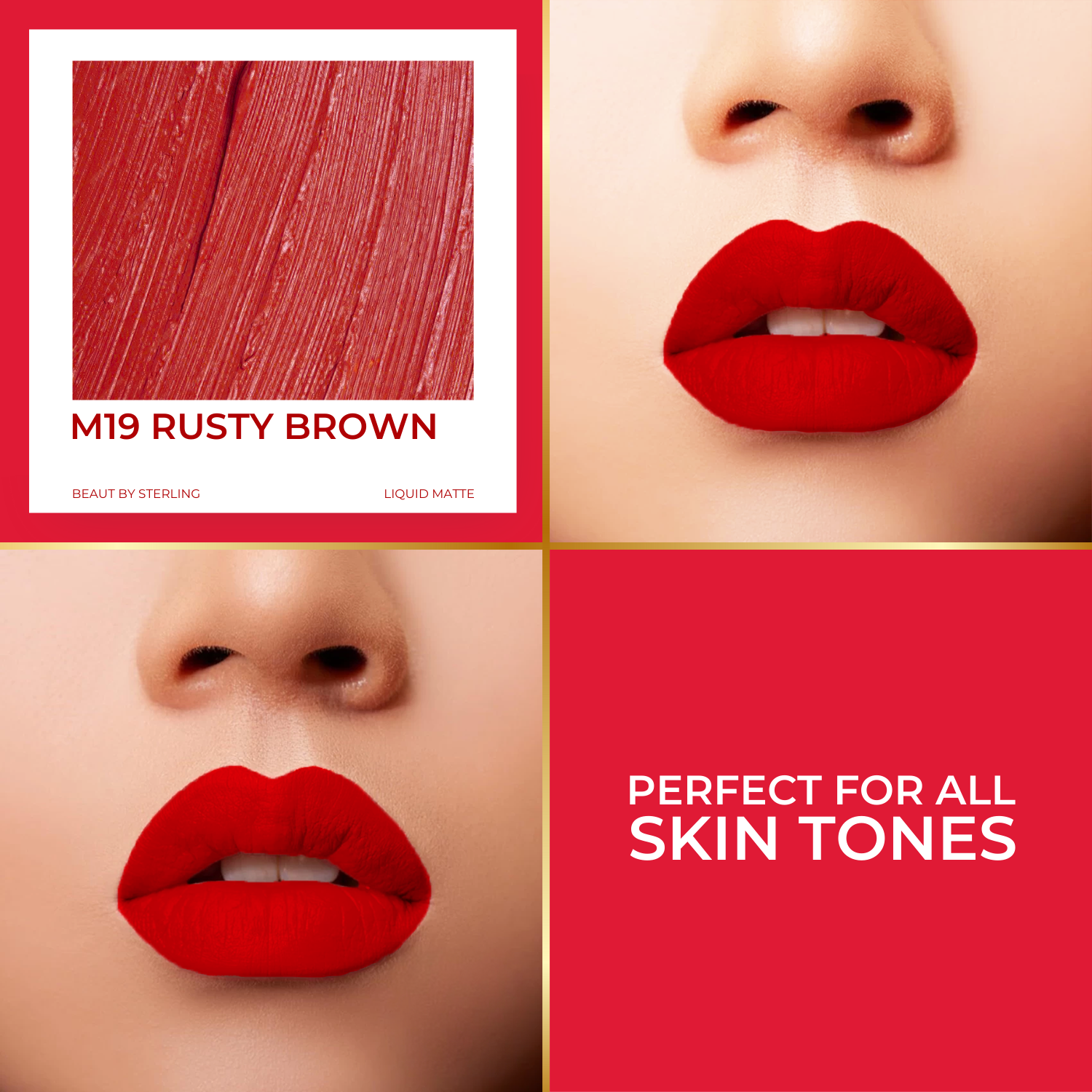 Super Lustrous Intense Matte Liquid Lip Color, 12HR Long Stay, Smudge-Proof & Transfer-Proof