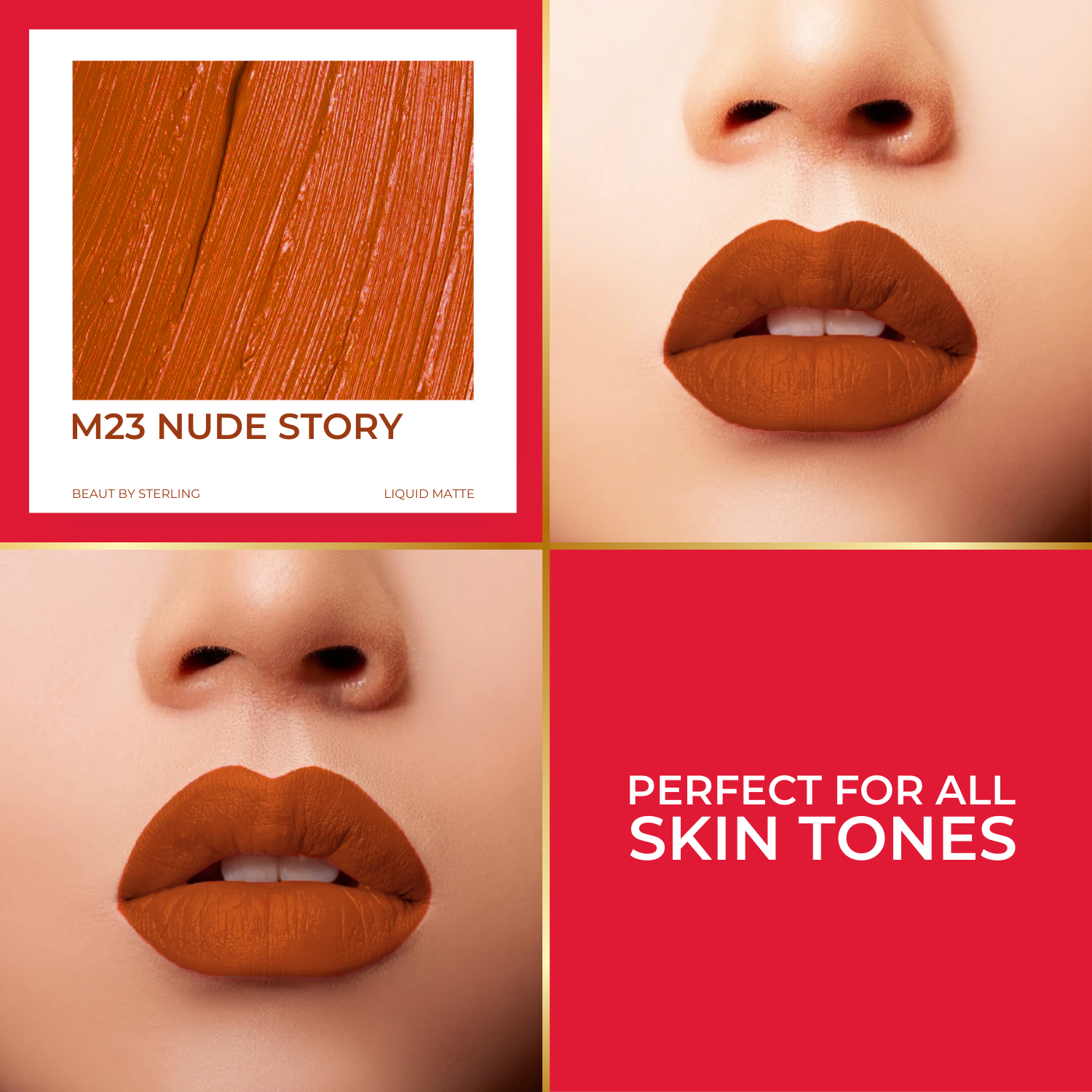 Super Lustrous Intense Matte Liquid Lip Color, 12HR Long Stay, Smudge-Proof & Transfer-Proof